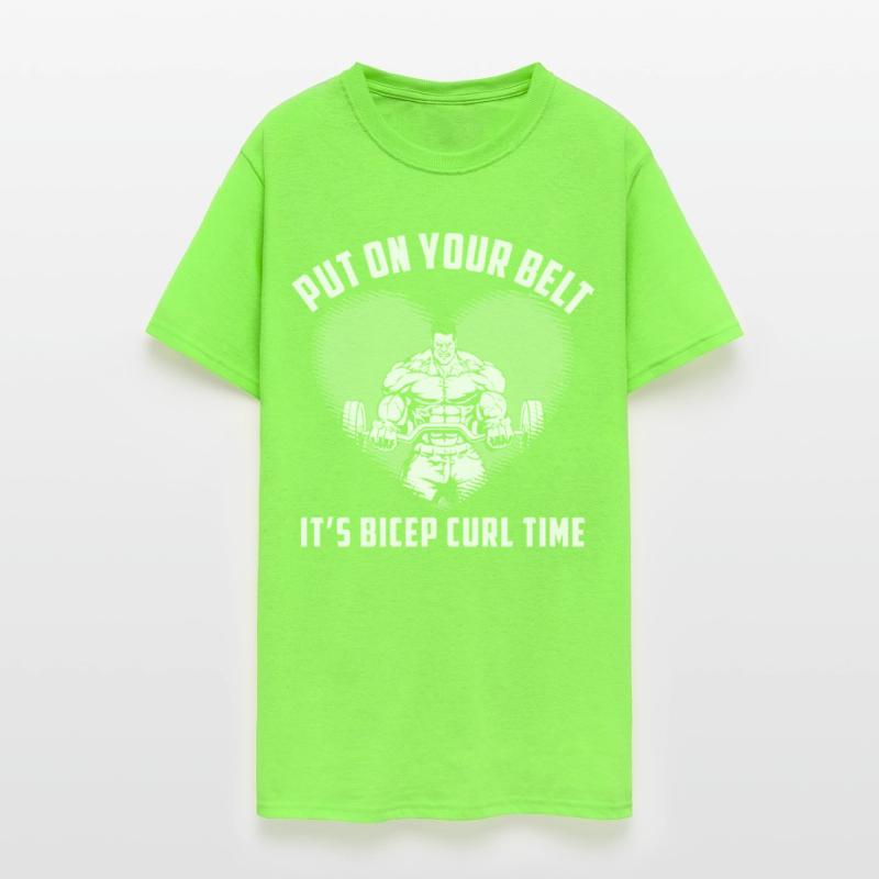 Put On Your Belt. It's Bicep Curl Time