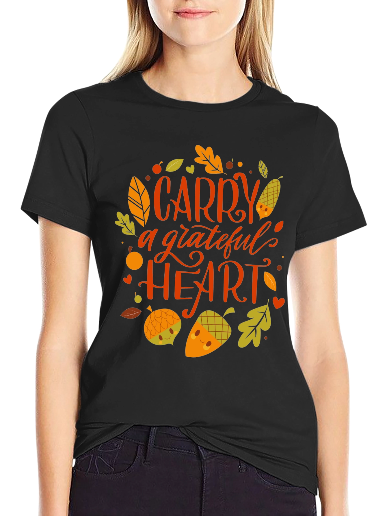 Grateful Heart Graphic Tee
