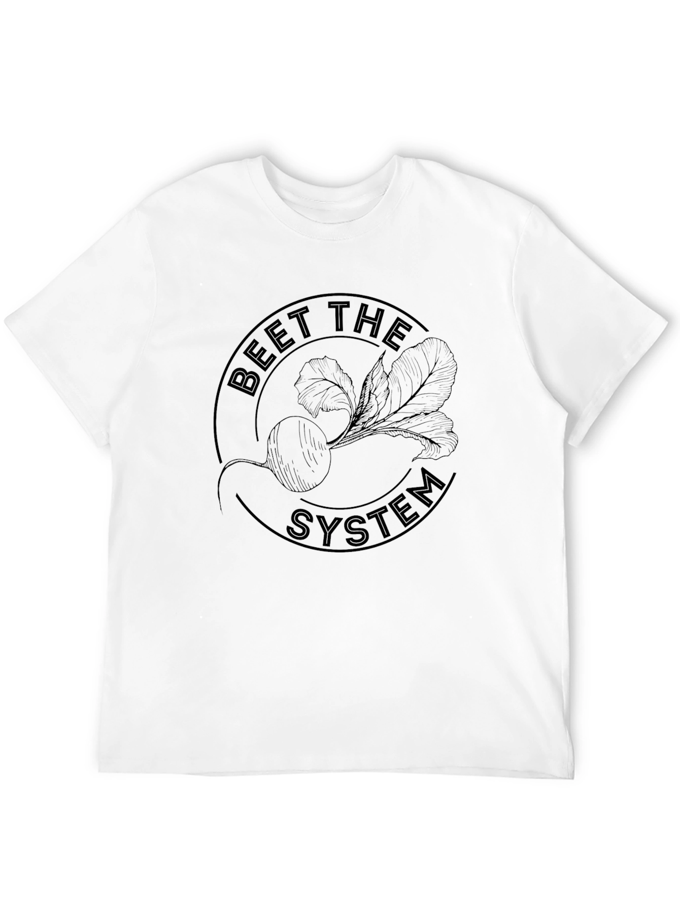 Beet The System Graphic Tee