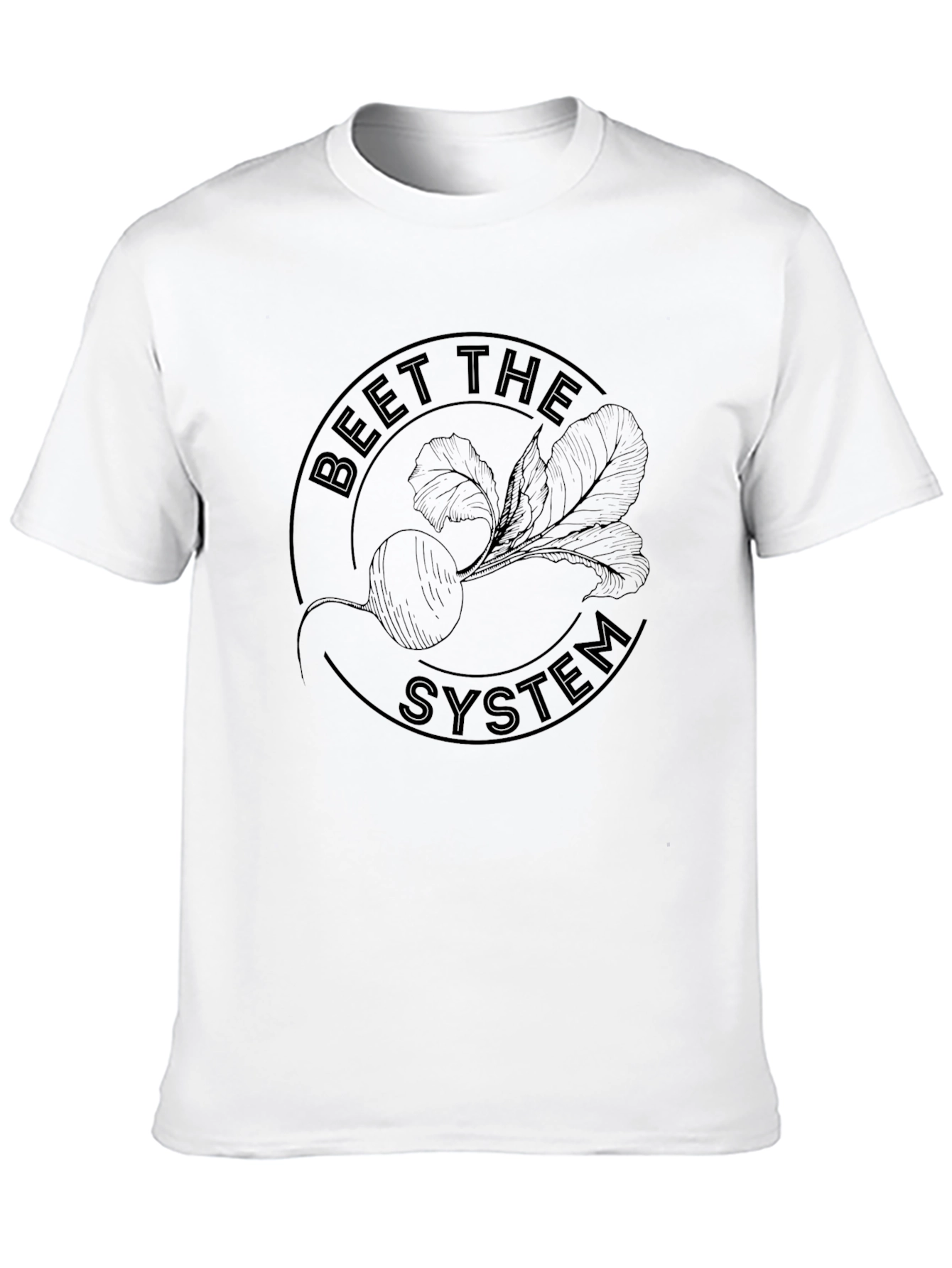 Beet The System Graphic Tee