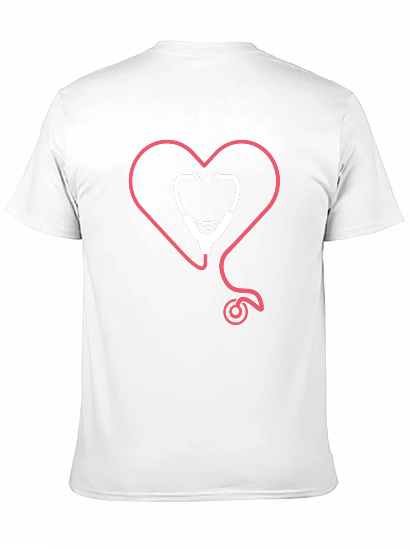 Heart Stethoscope Graphic Tee - Medical Love