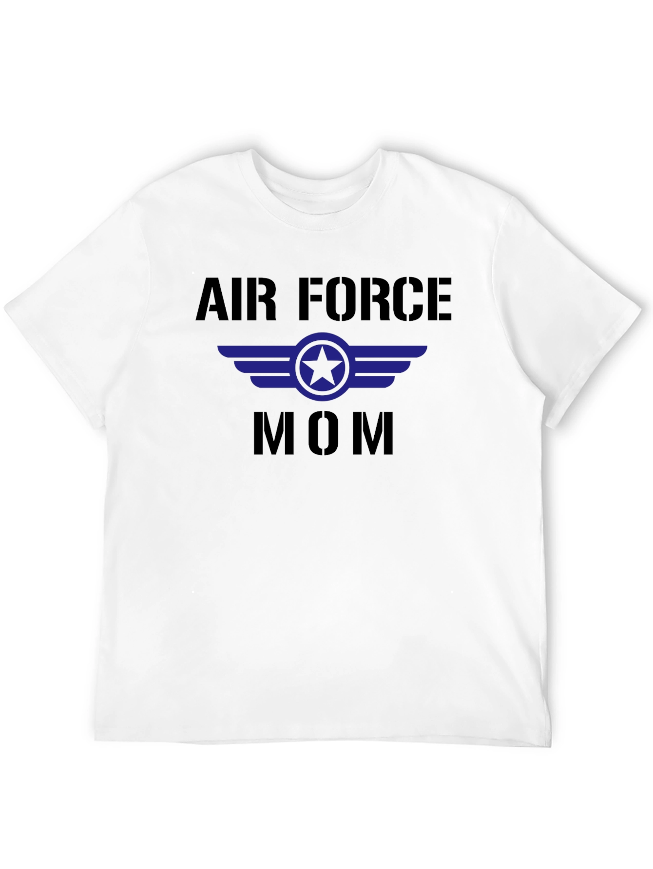 Air Force Mom Graphic Tee - Military Pride