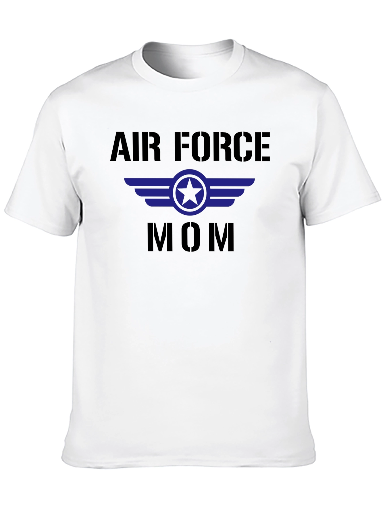 Air Force Mom Graphic Tee - Military Pride