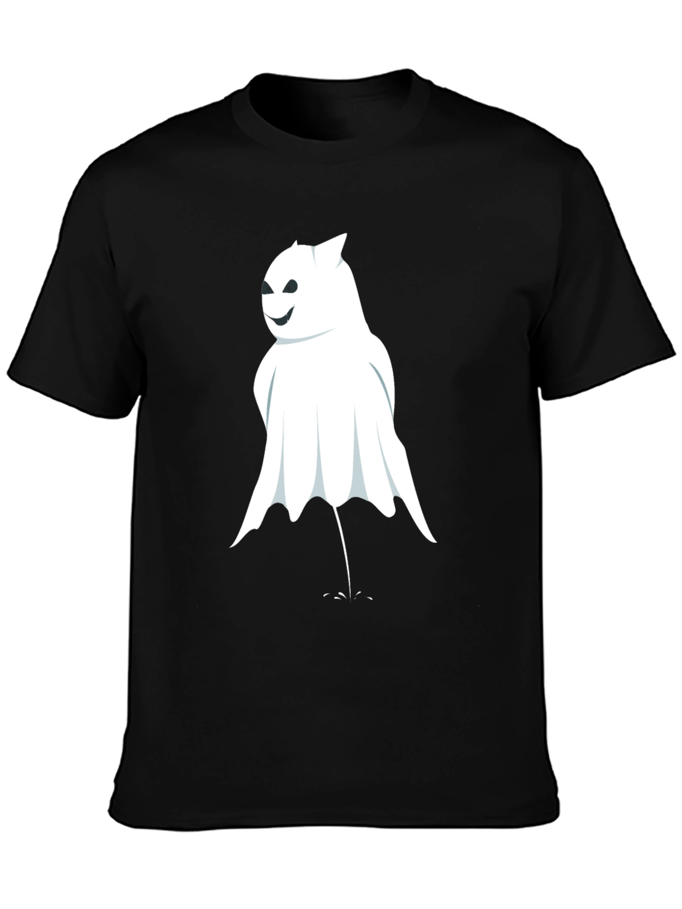 Ghostly Fun Black T-Shirt