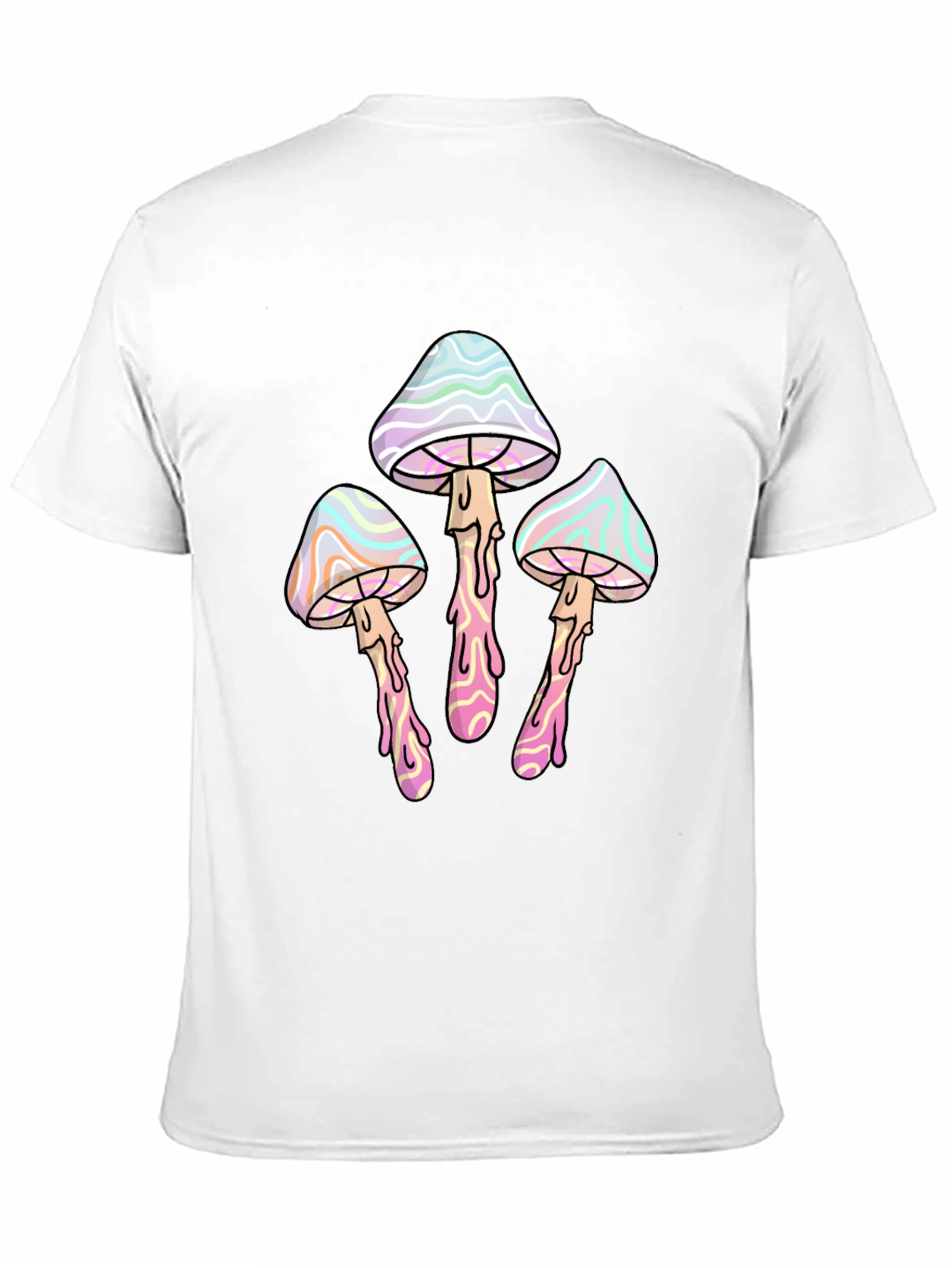 Psychedelic Mushroom T-Shirt - Black Graphic Tee