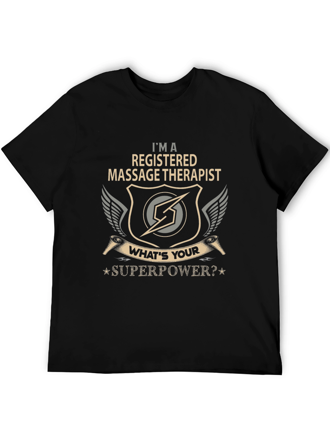 Registered Massage Therapist Superpower T-Shirt