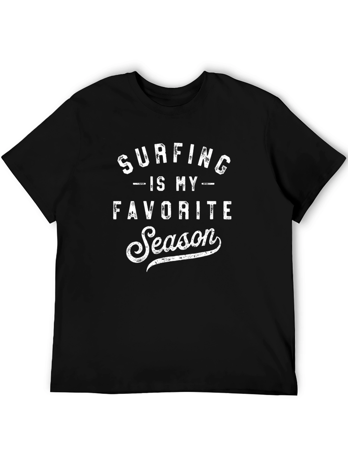 Surfing Is My Favorite Season Graphic Tee