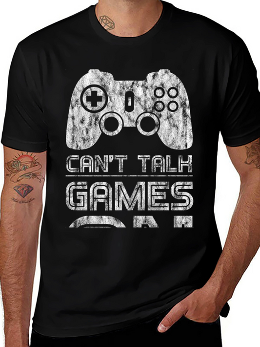 Cant Talk Gaming T-Shirt - Gamer Apparel