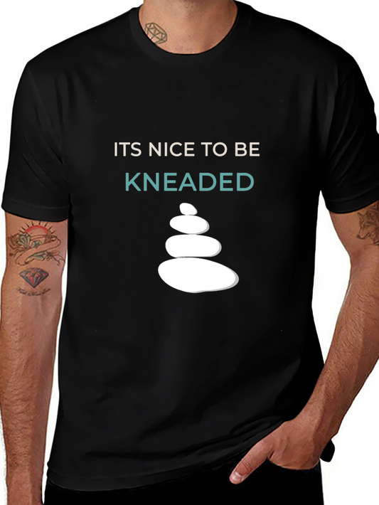 Kneaded Zen Black T-Shirt