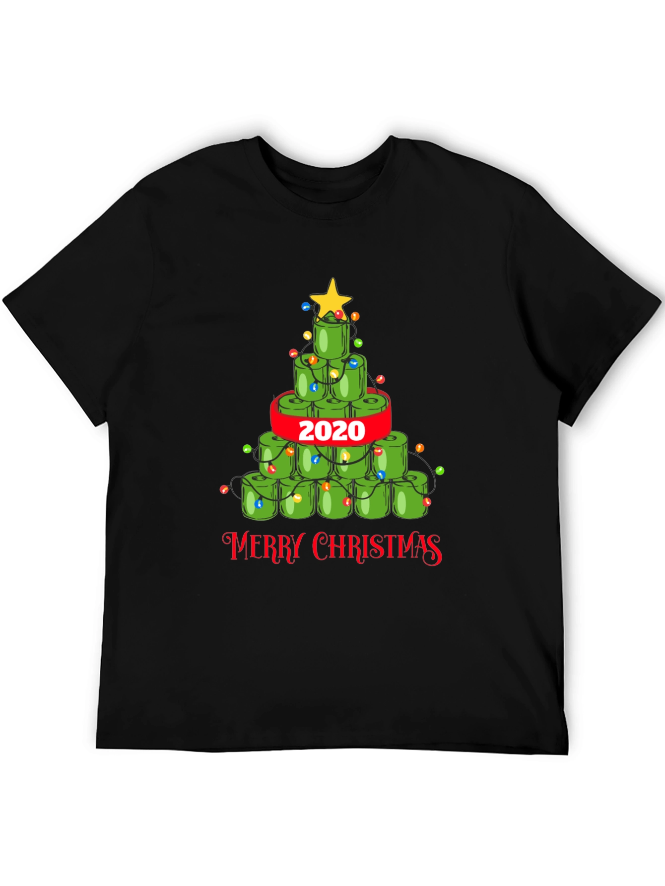 Toilet Paper Christmas Tree T-Shirt 2020