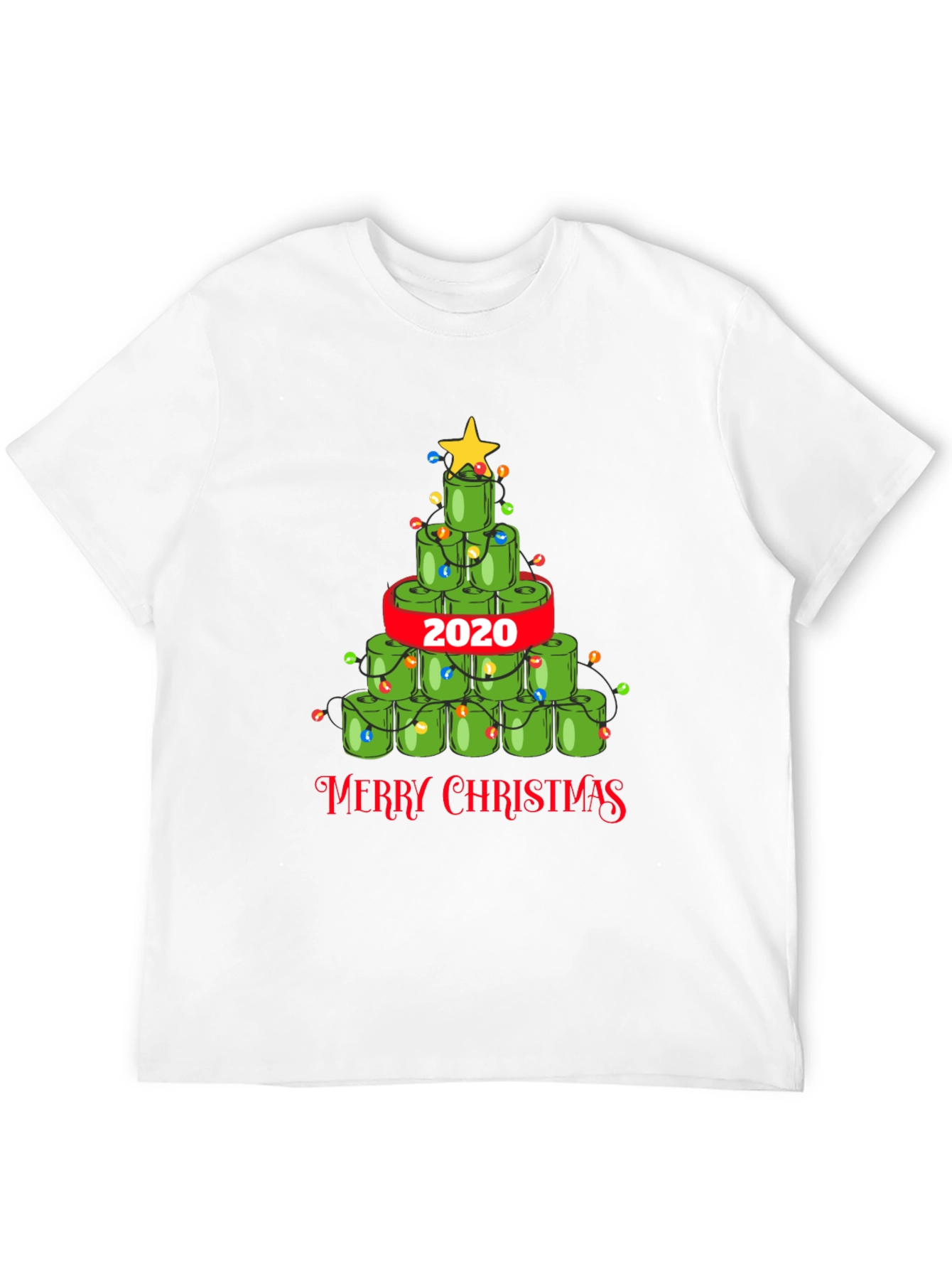 Toilet Paper Christmas Tree T-Shirt 2020