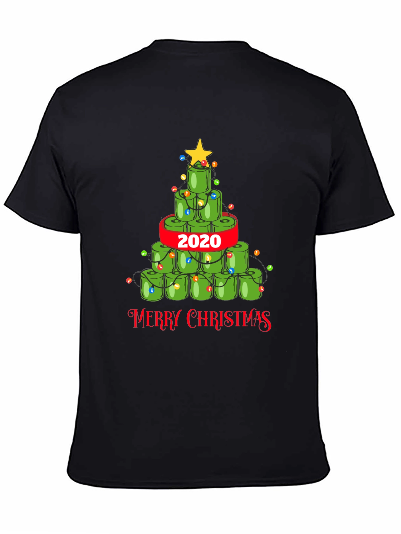 Toilet Paper Christmas Tree T-Shirt 2020