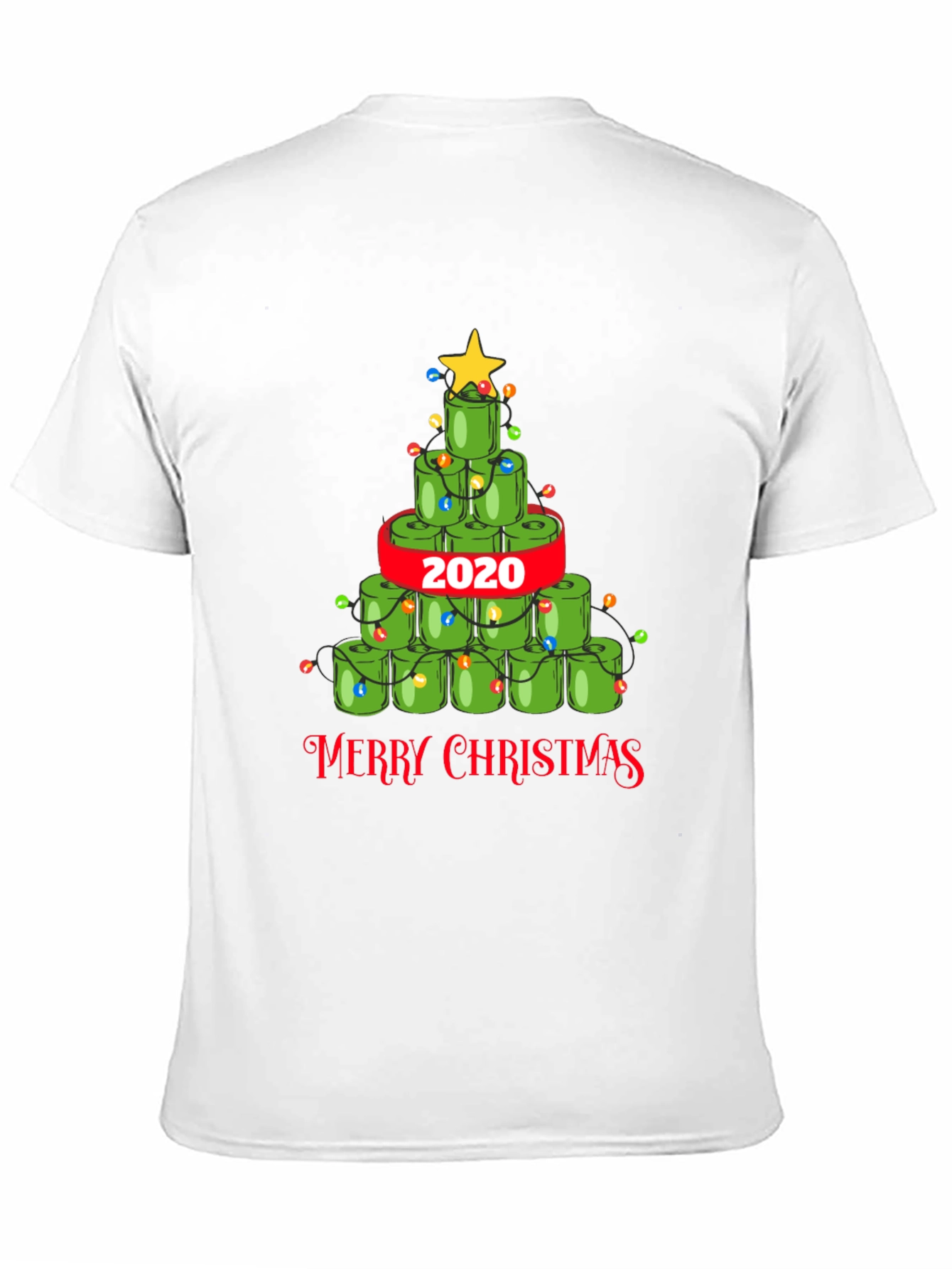 Toilet Paper Christmas Tree T-Shirt 2020