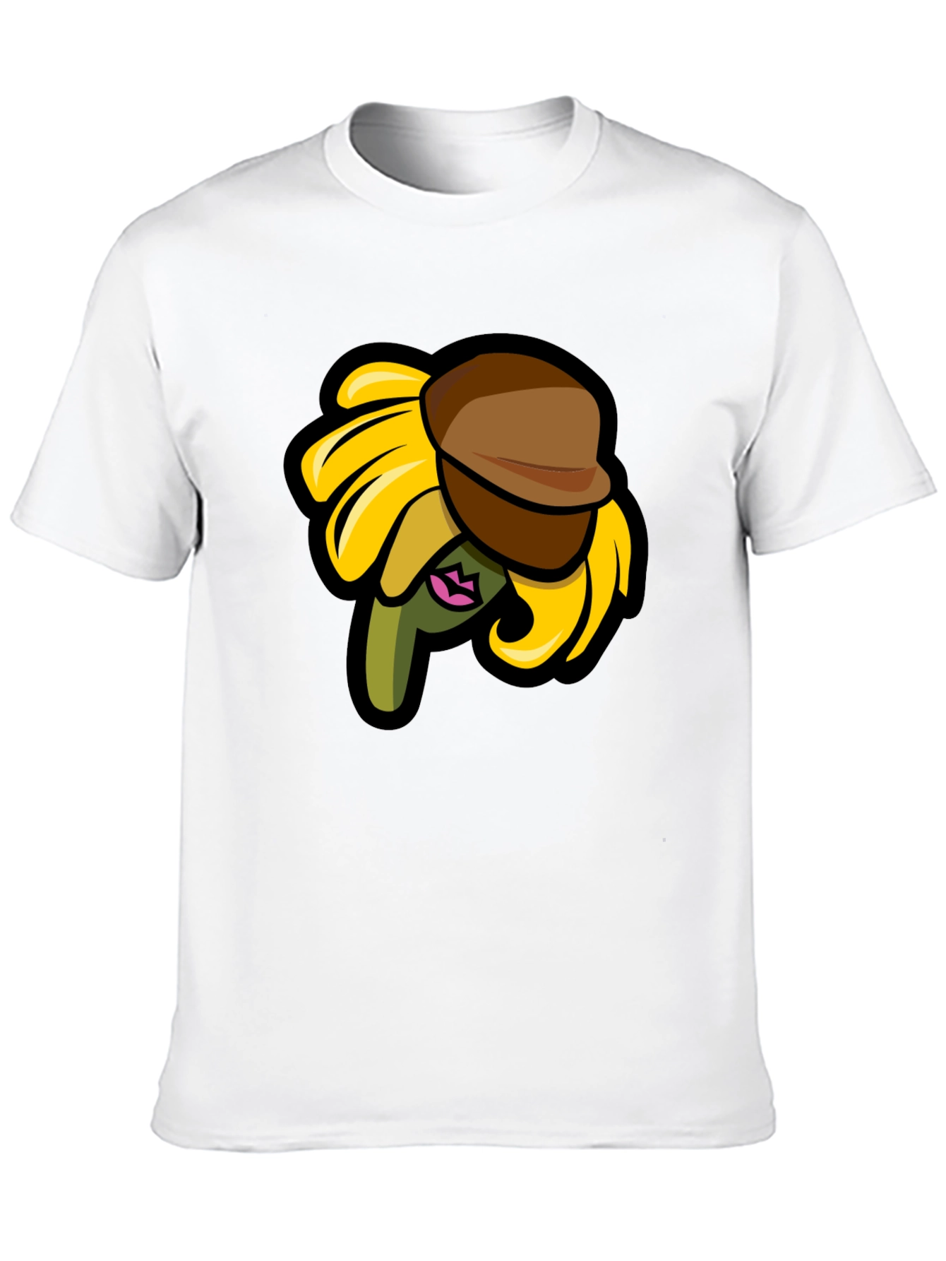 Sunflower Cartoon Graphic Tee