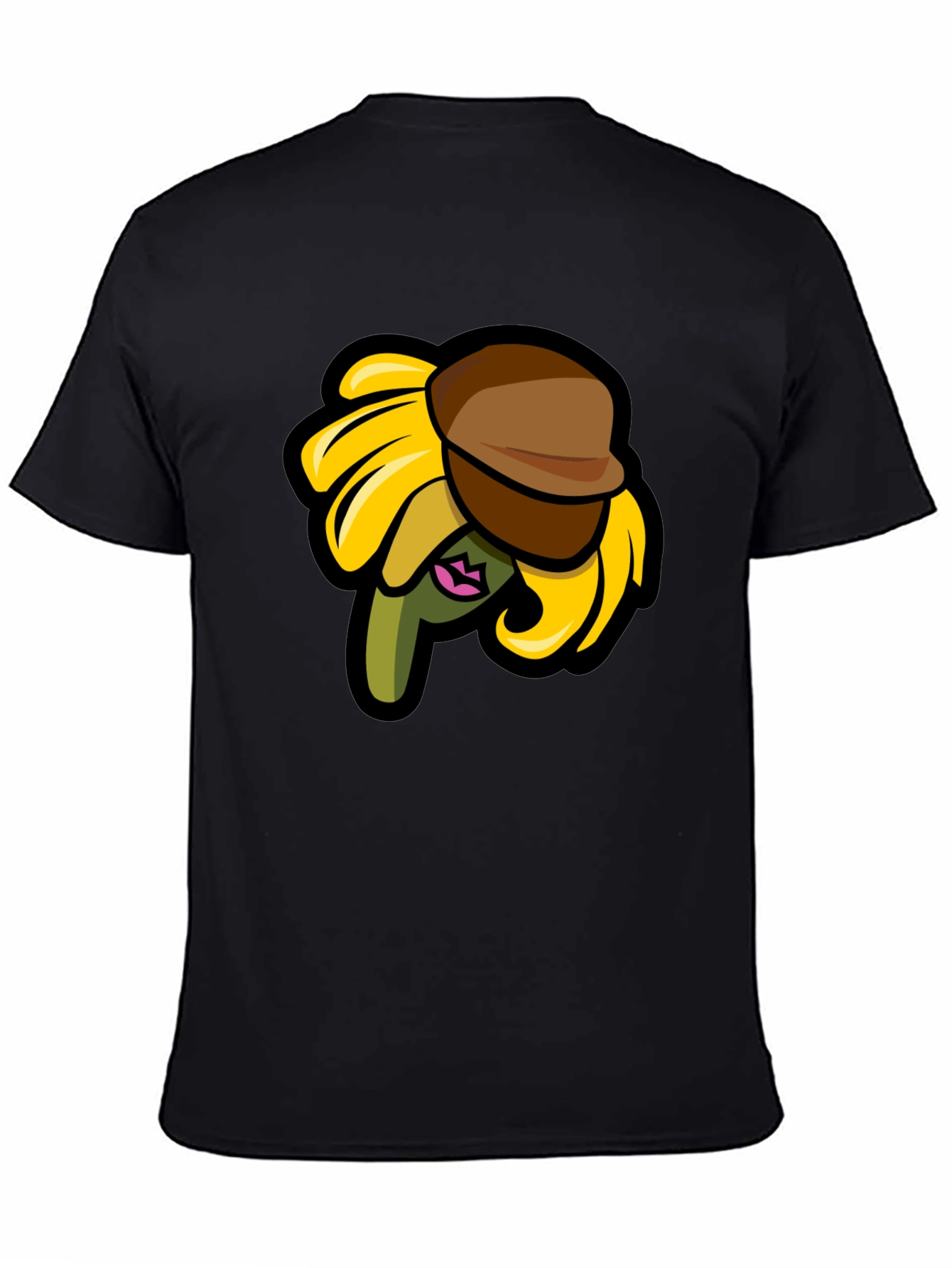 Sunflower Cartoon Graphic Tee
