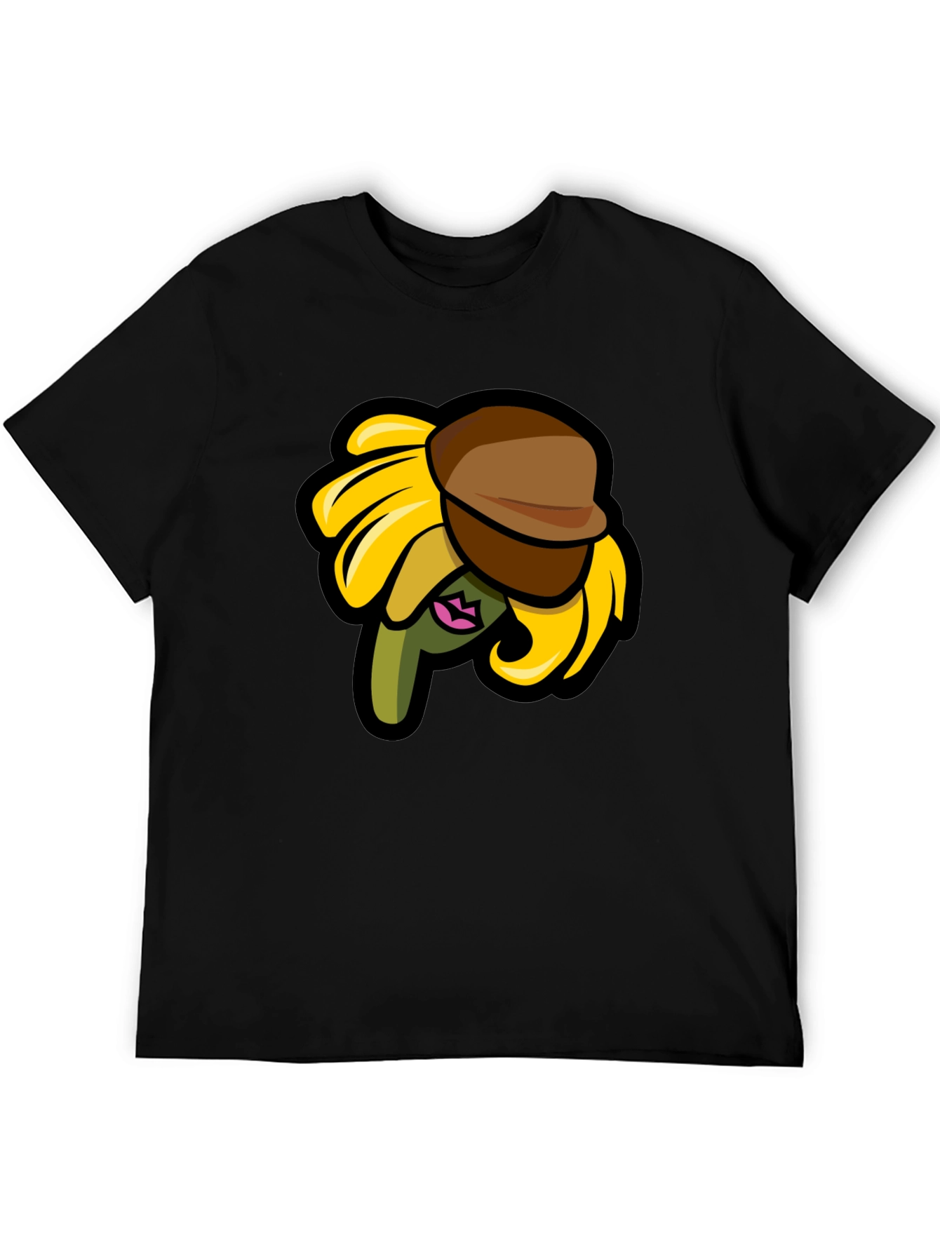 Sunflower Cartoon Graphic Tee