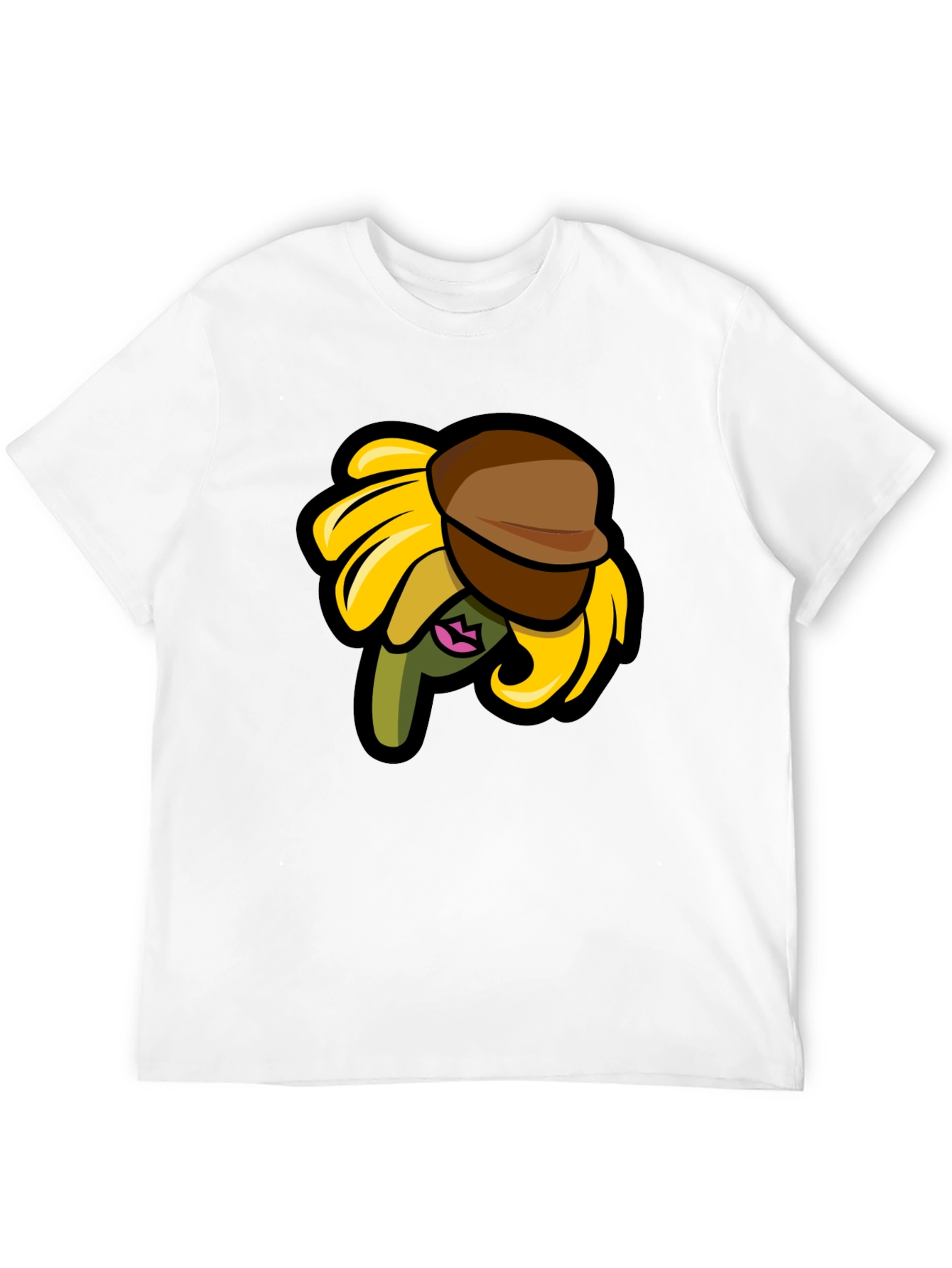 Sunflower Cartoon Graphic Tee