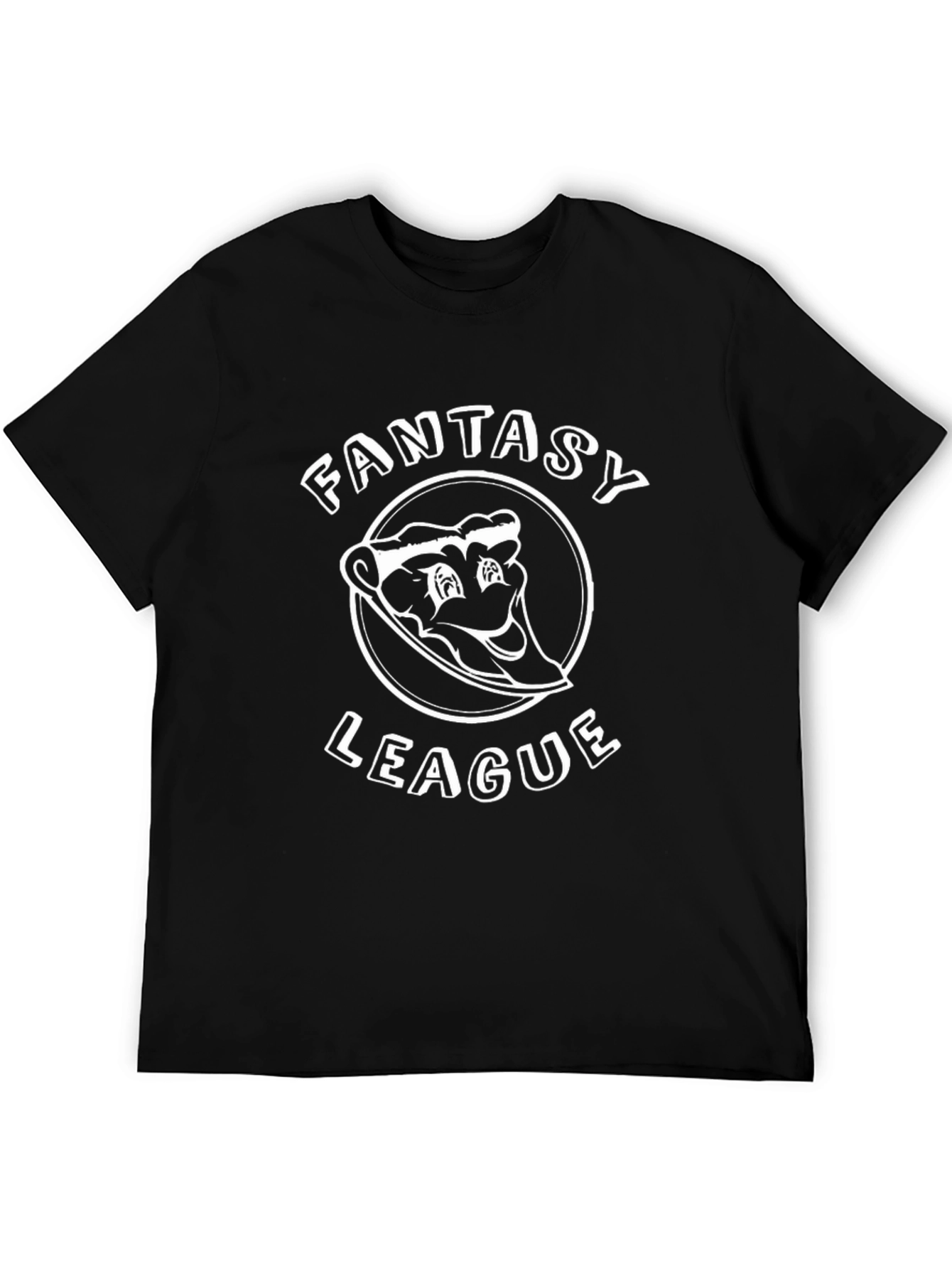 Fantasy League Pizza T-Shirt - Black