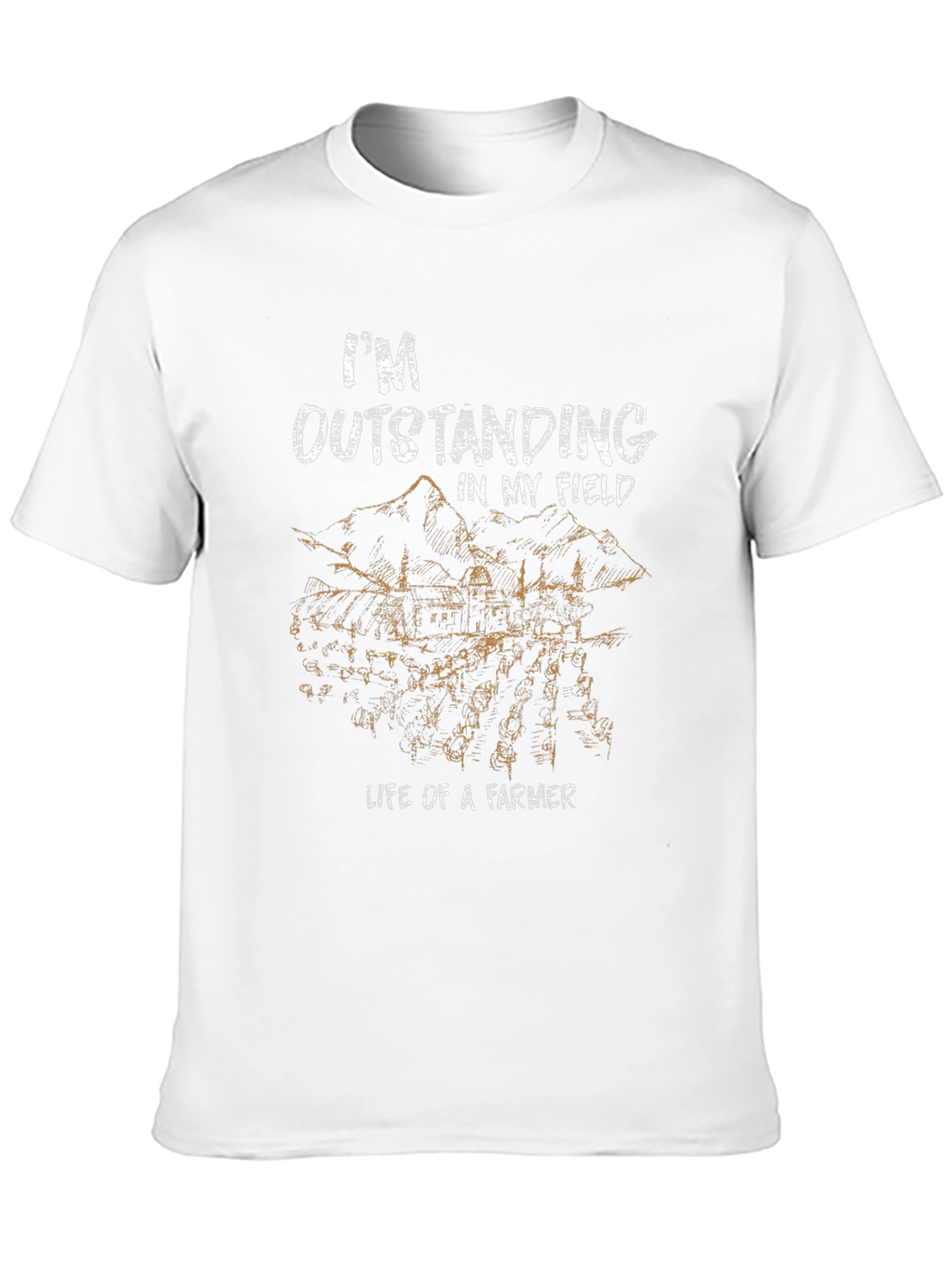 Outstanding in My Field Graphic Tee