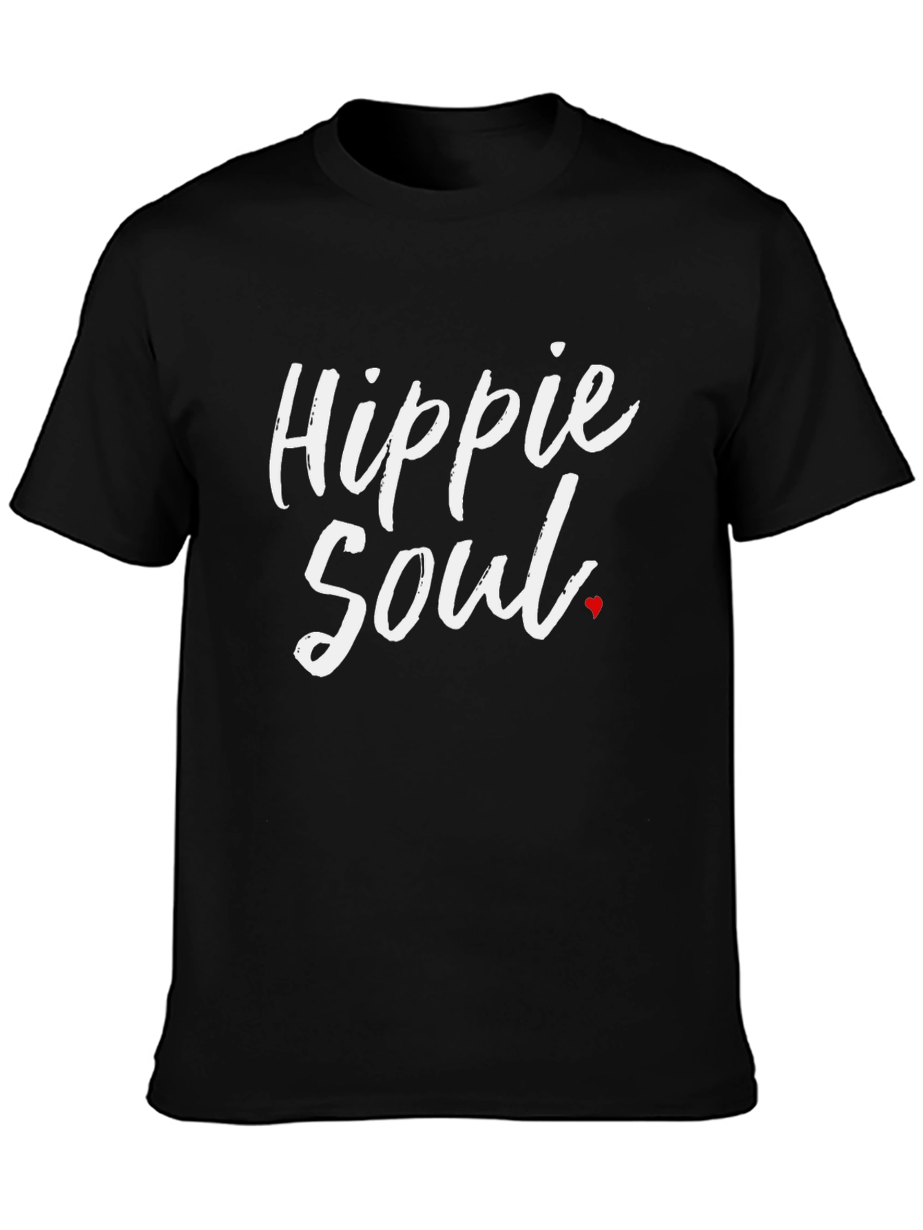 Hippie Soul Graphic T-Shirt - Black