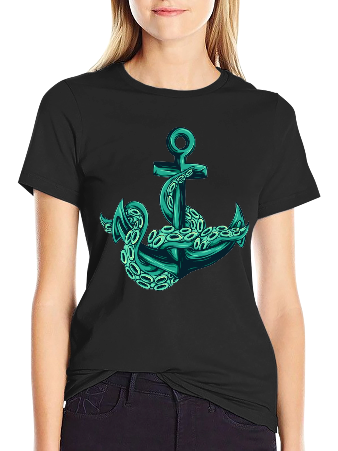 Anchor and Octopus T-Shirt