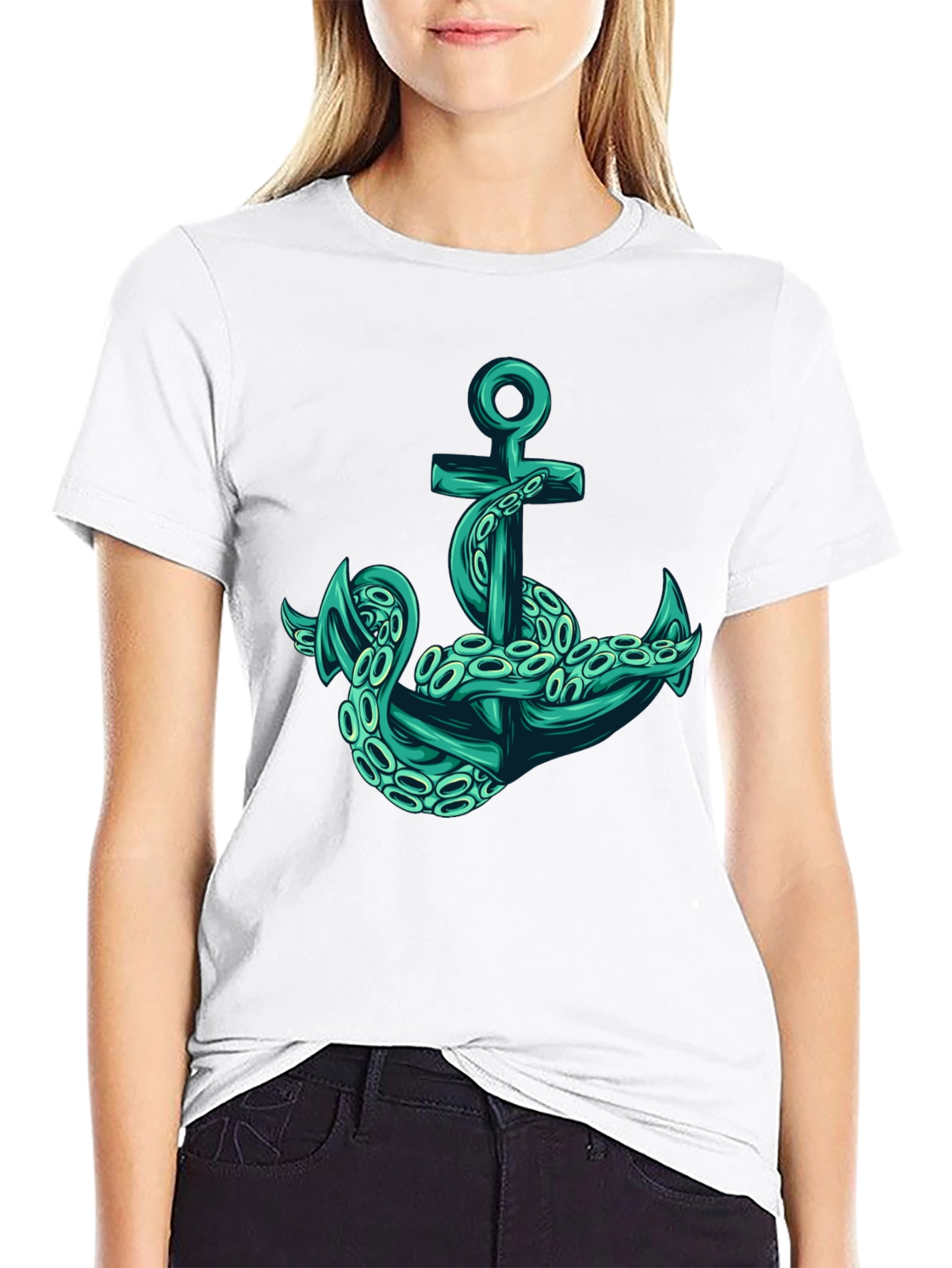 Anchor and Octopus T-Shirt