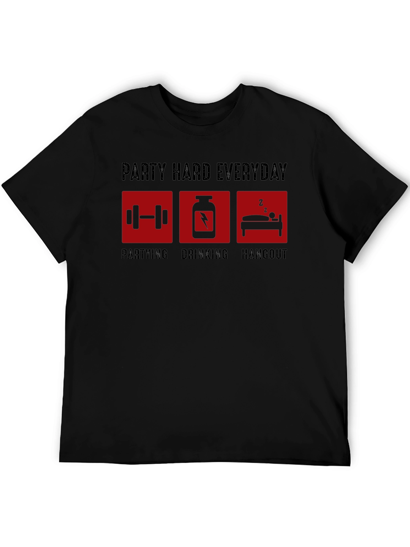 Party Hard Everyday Graphic T-Shirt