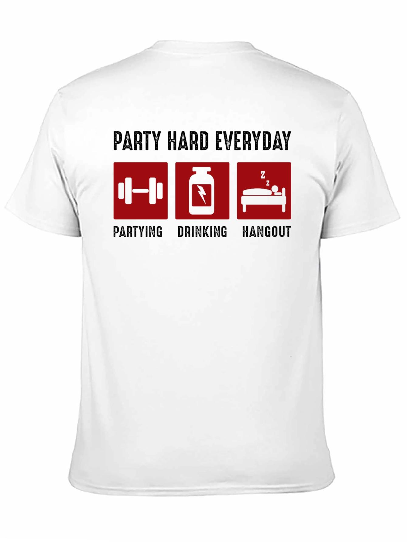 Party Hard Everyday Graphic T-Shirt