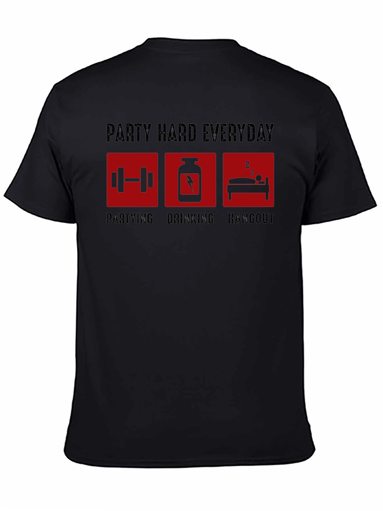 Party Hard Everyday Graphic T-Shirt