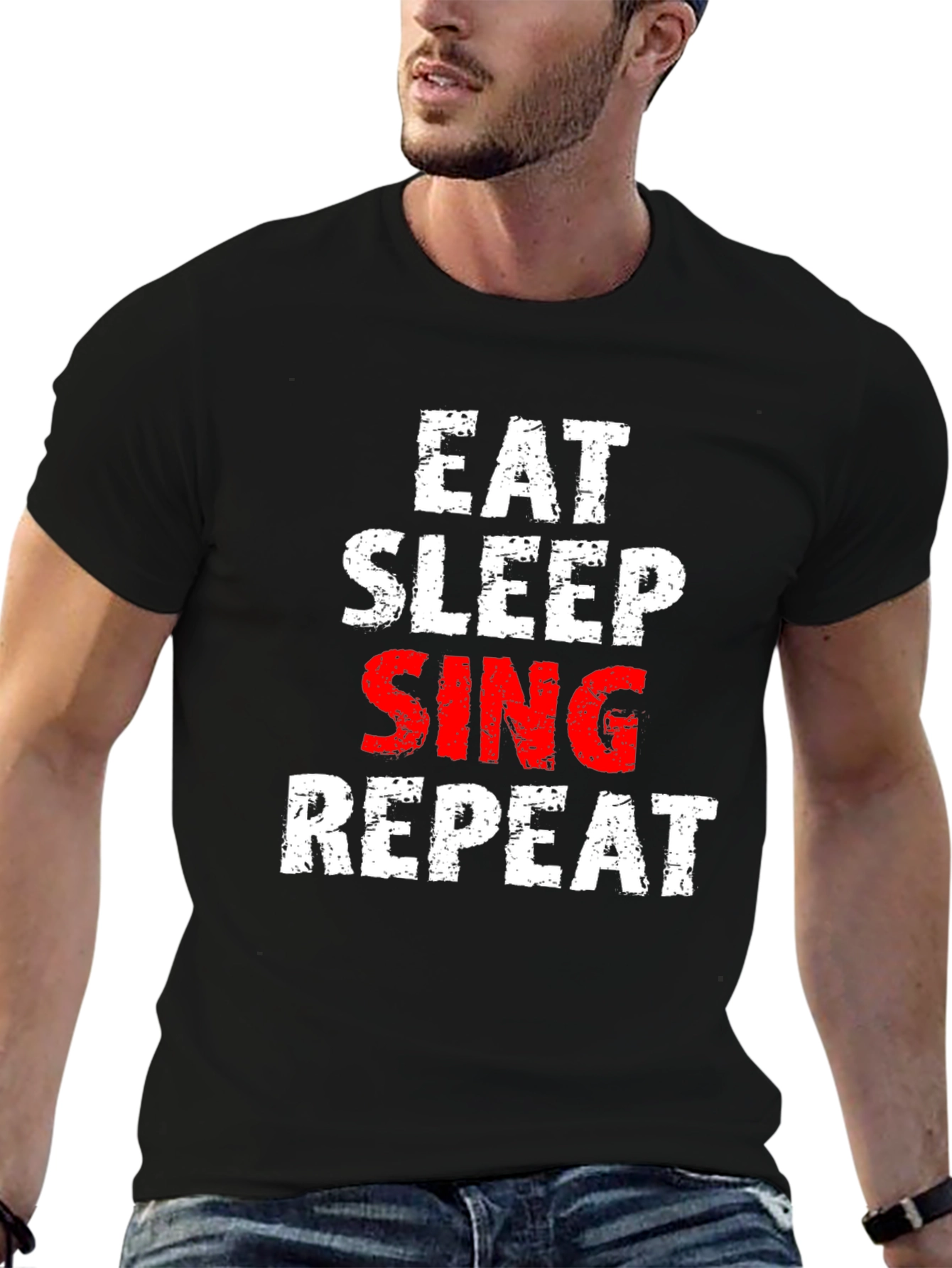 Eat Sleep Sing Repeat T-Shirt