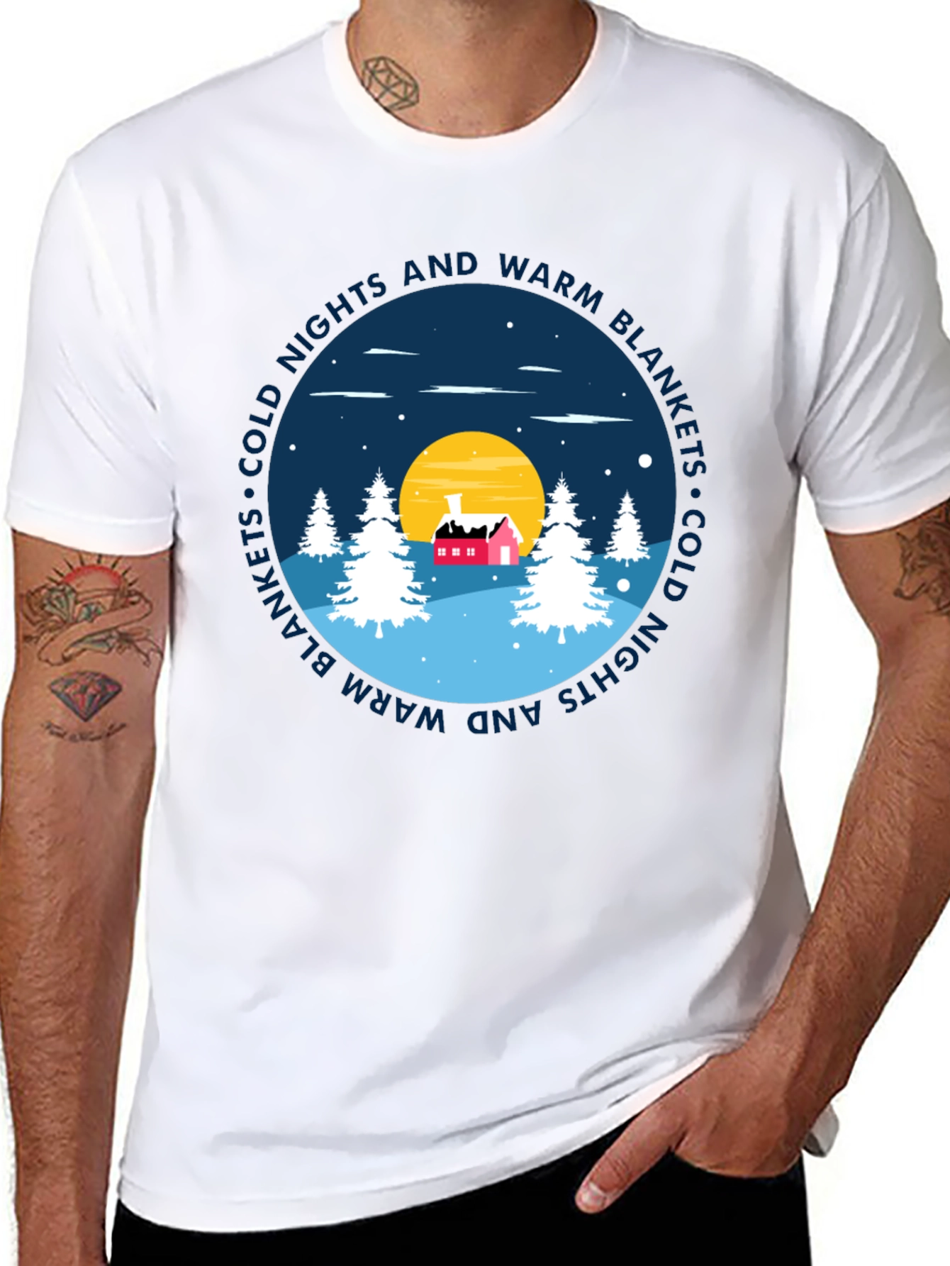 Cold Nights & Warm Blankets Graphic Tee