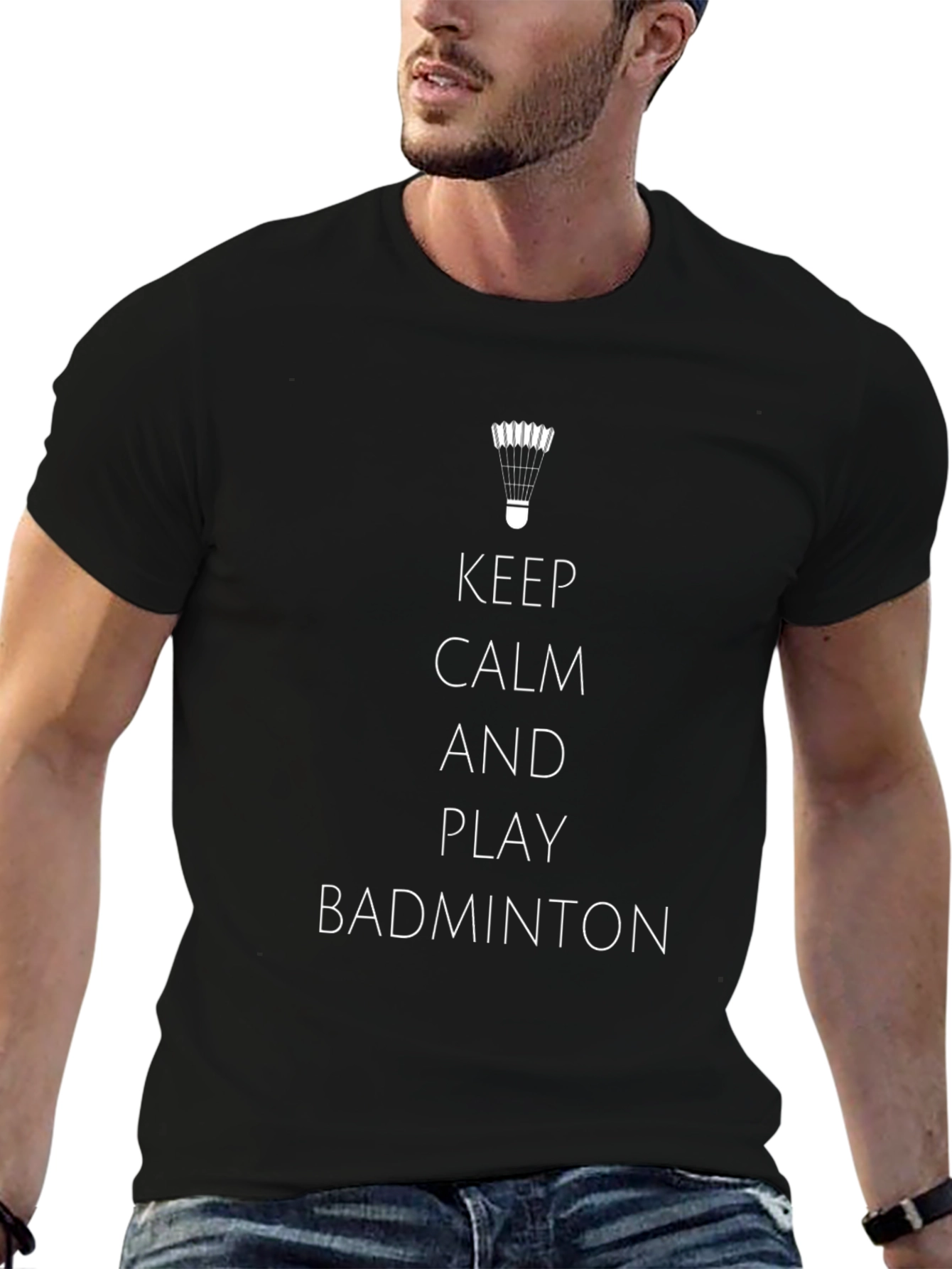 Keep Calm & Play Badminton T-Shirt