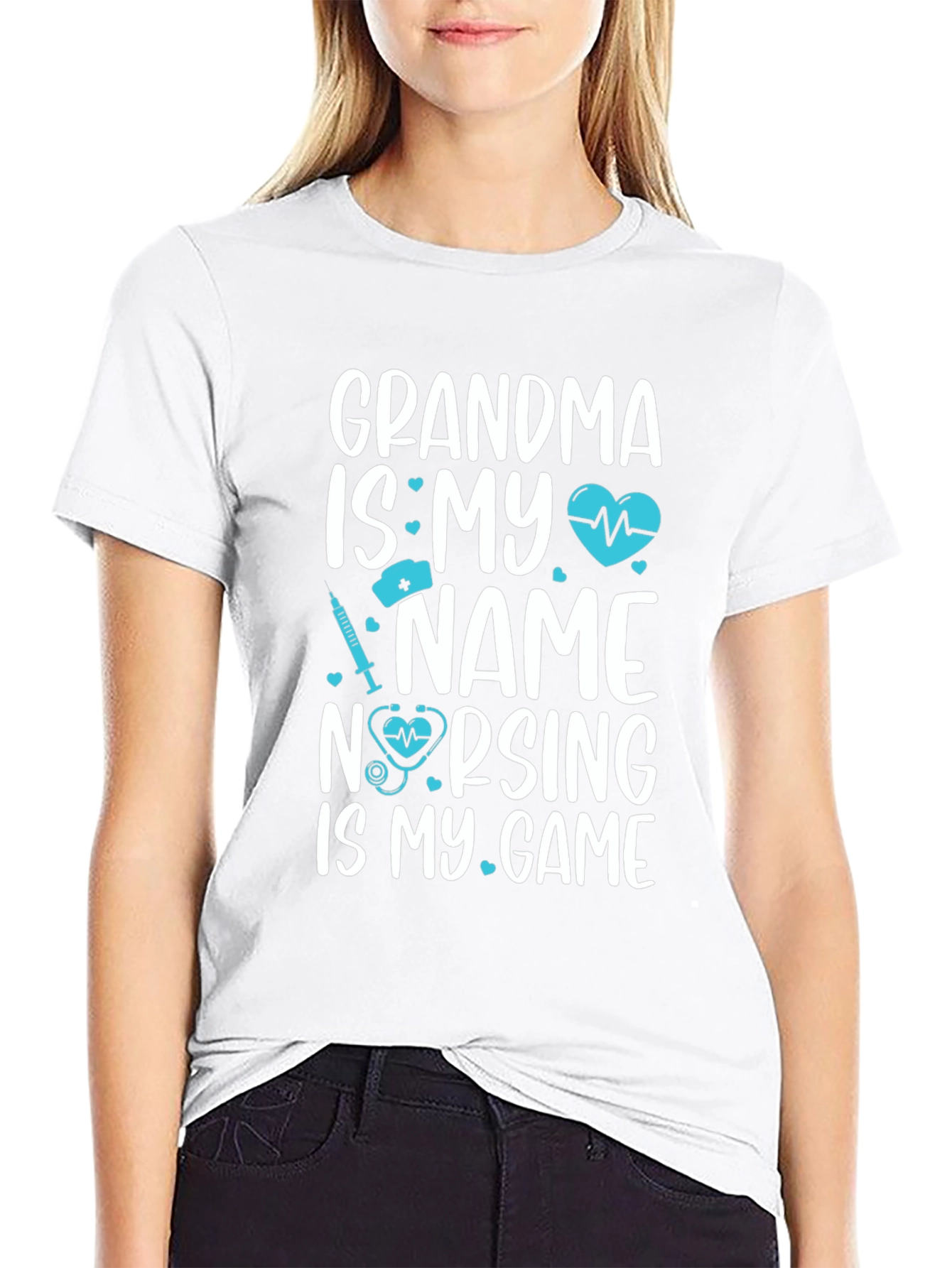 Grandma Nursing T-Shirt - Nurses Game Tee