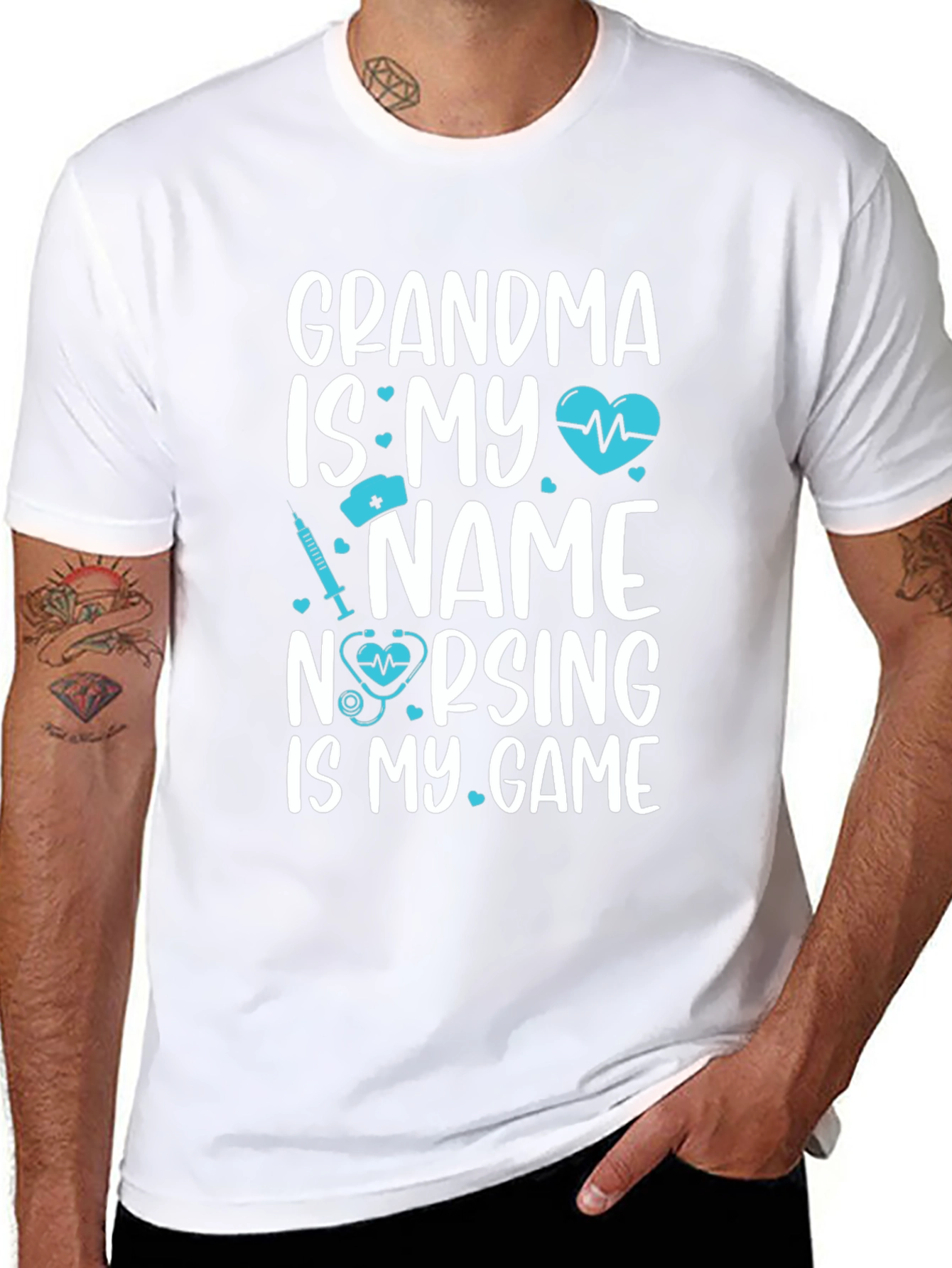 Grandma Nursing T-Shirt - Nurses Game Tee