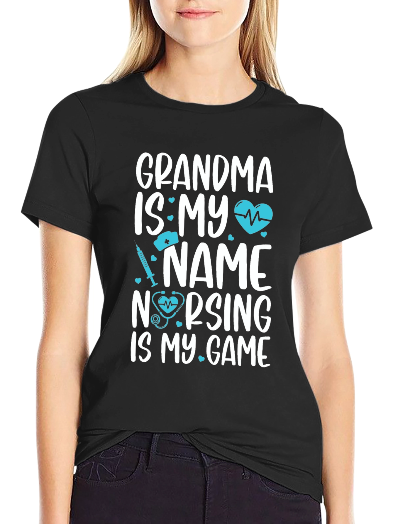 Grandma Nursing T-Shirt - Nurses Game Tee