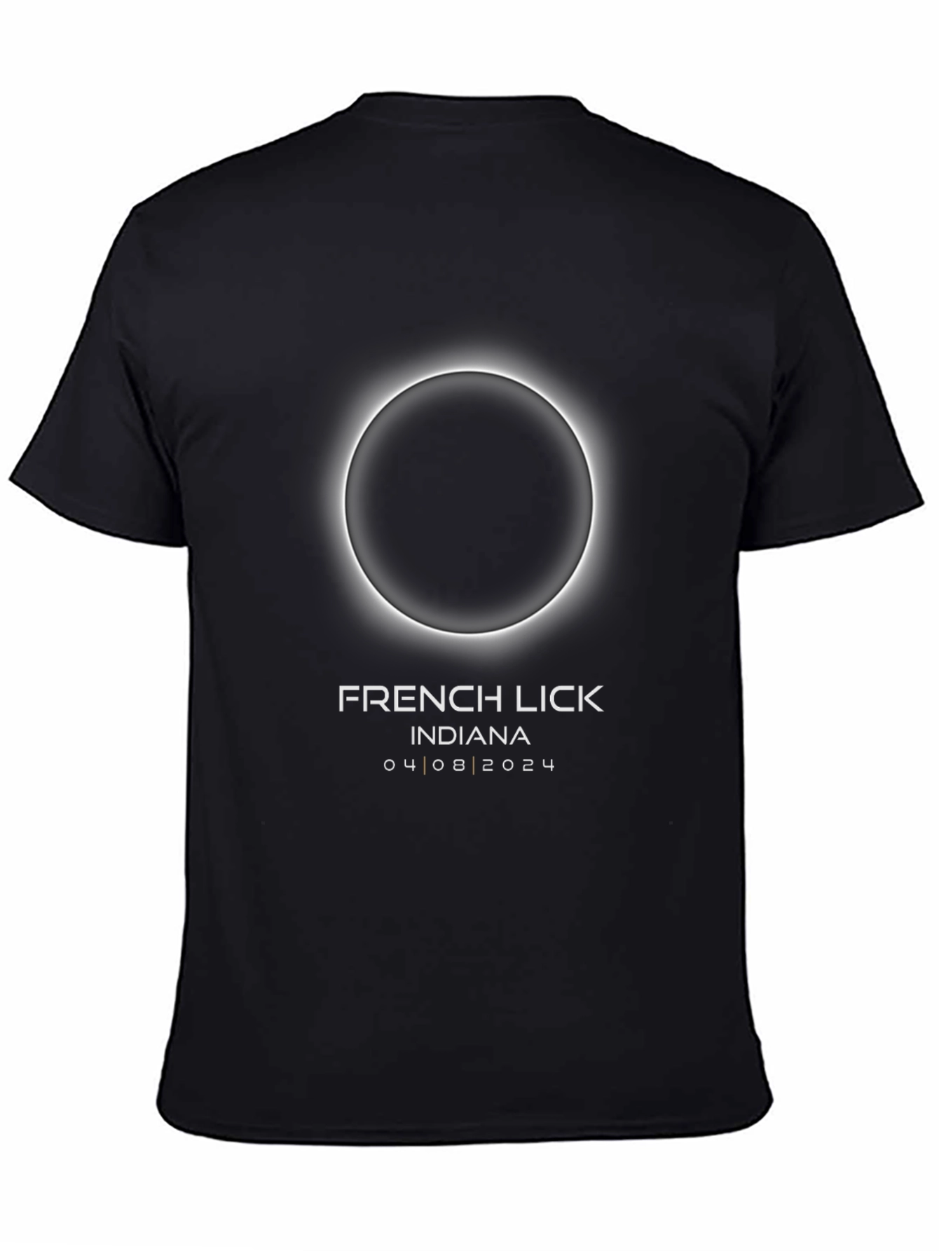 Total Solar Eclipse 2024 French Lick Indiana T-Shirt