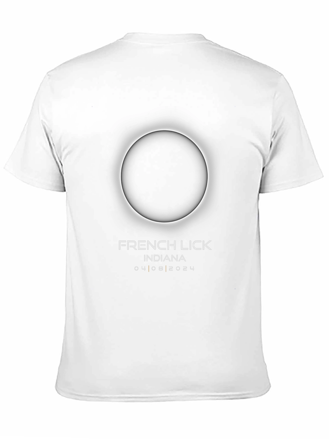 Total Solar Eclipse 2024 French Lick Indiana T-Shirt