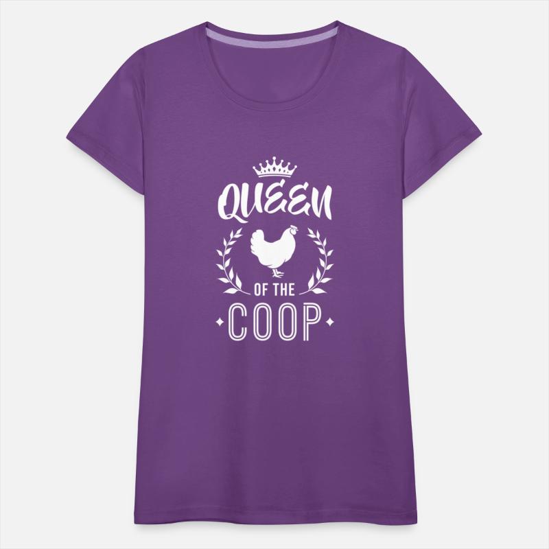 Queen Of The Coop Chicken Mom Chicken Lady
