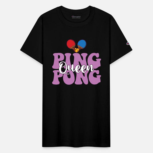 Queen Pong Girl Table Tennis Player Girls Ping