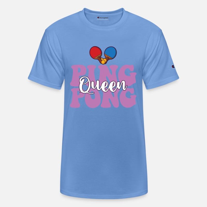 Queen Pong Girl Table Tennis Player Girls Ping