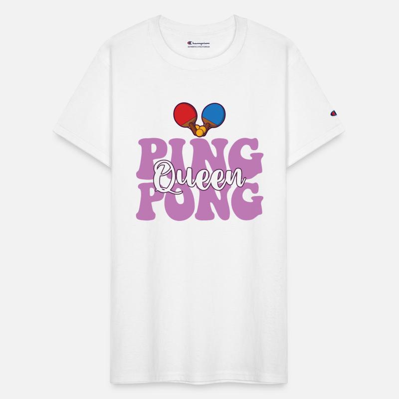 Queen Pong Girl Table Tennis Player Girls Ping