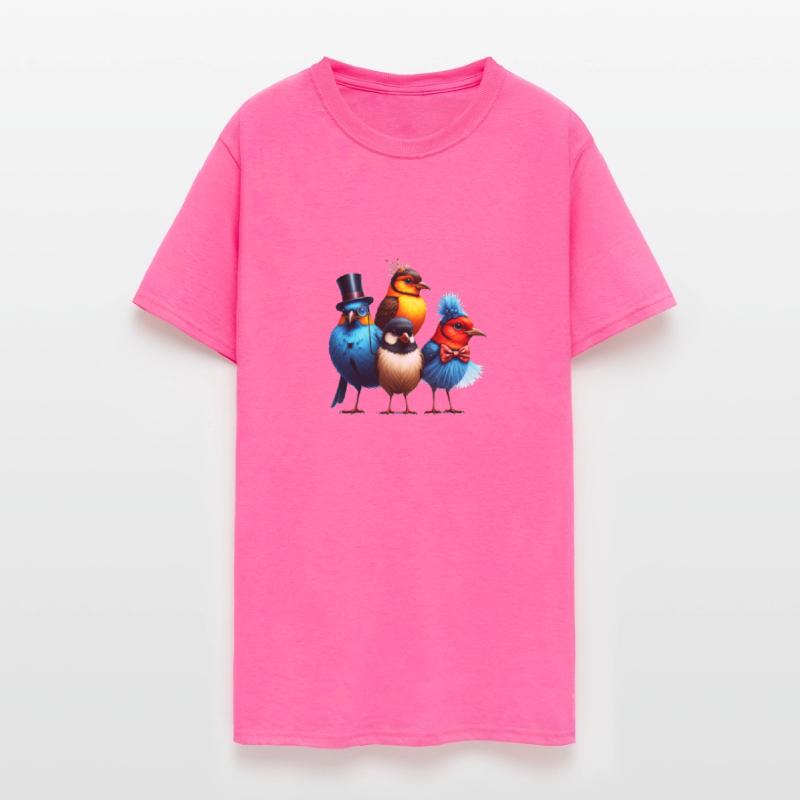 Quirky Flock - Birds in Dramatic Style