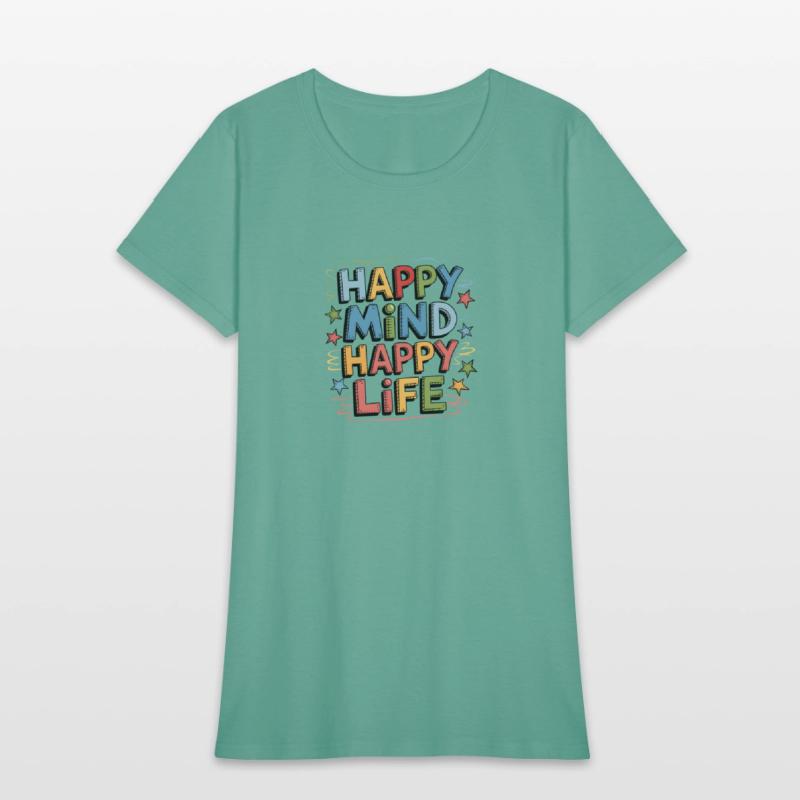 quotes Happy mind happy life