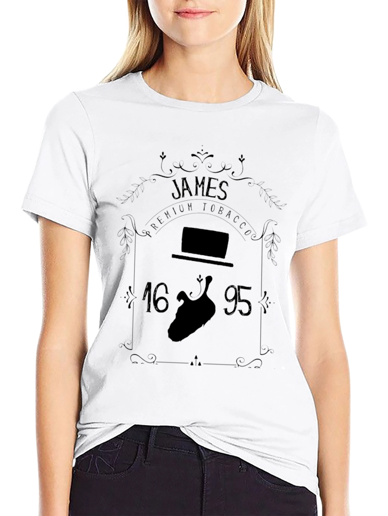 James Premium Tobacco 1695 Black T-Shirt