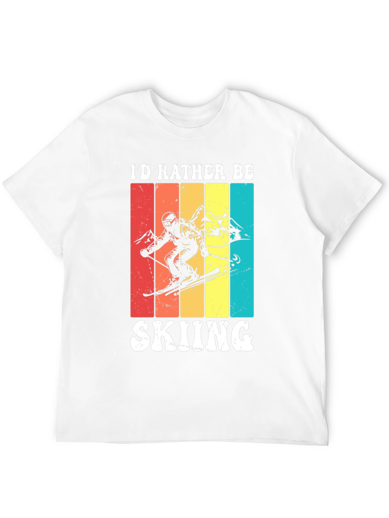 Id Rather Be Skiing T-Shirt