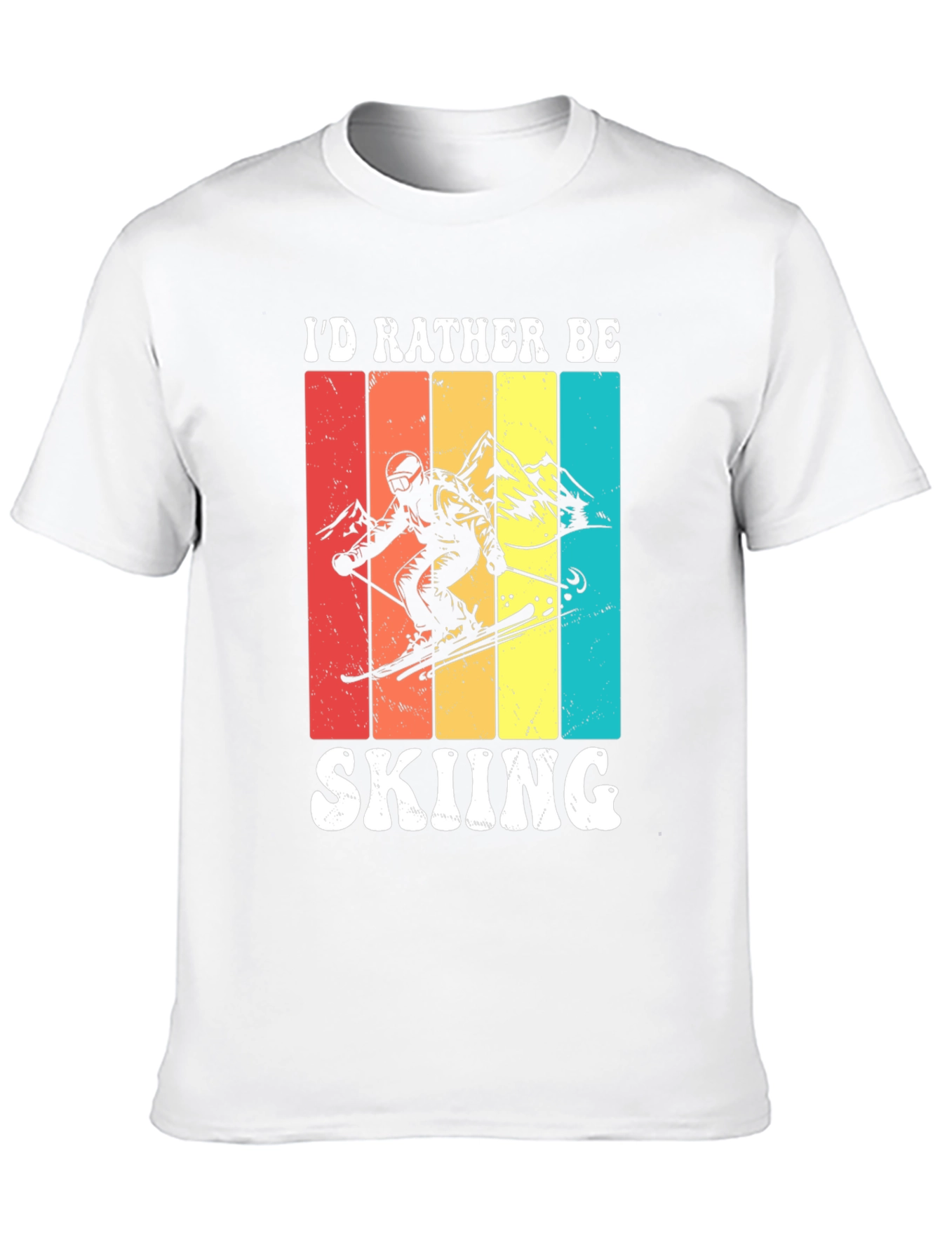 Id Rather Be Skiing T-Shirt