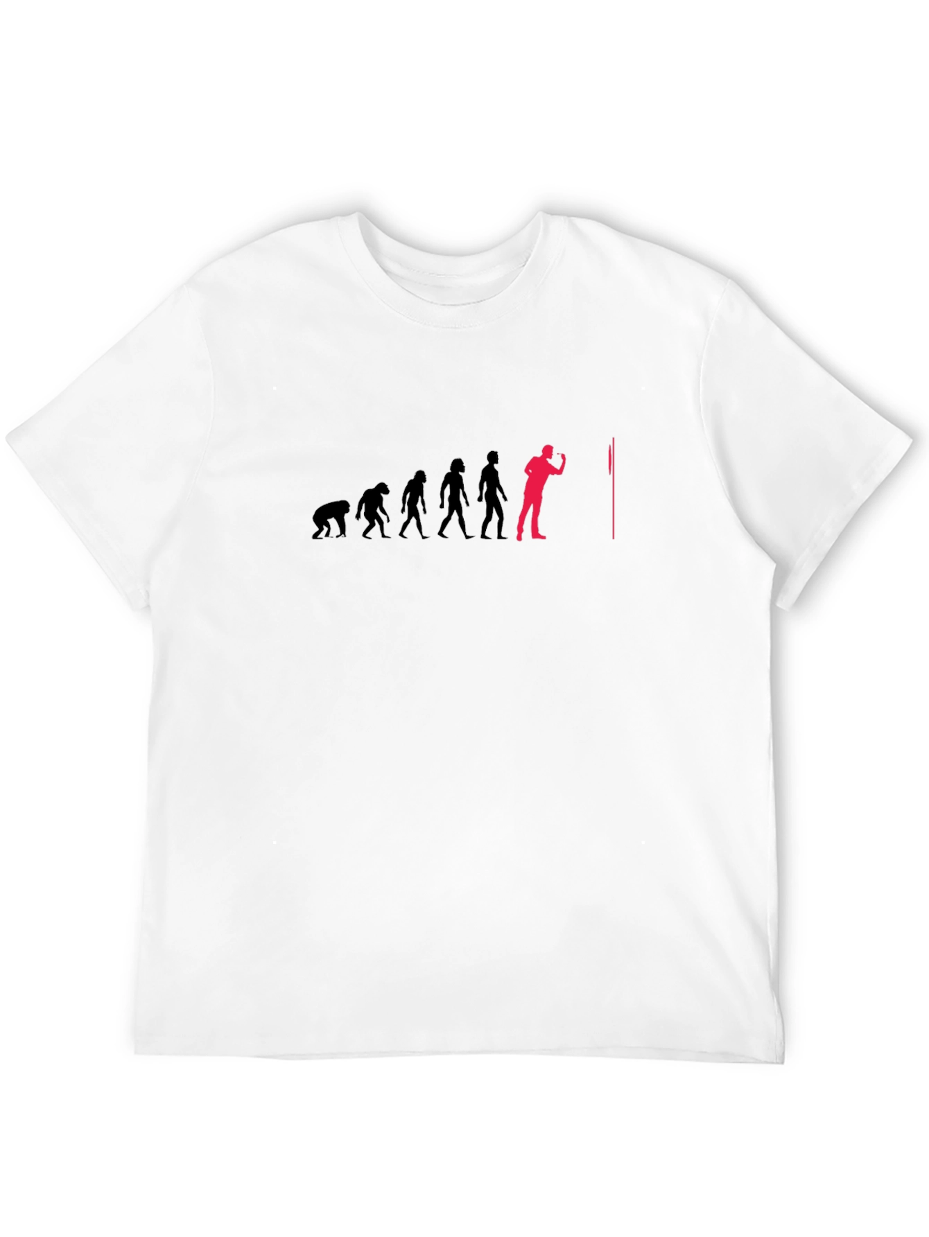 Evolution of Darts T-Shirt - Funny Darts Player Tee