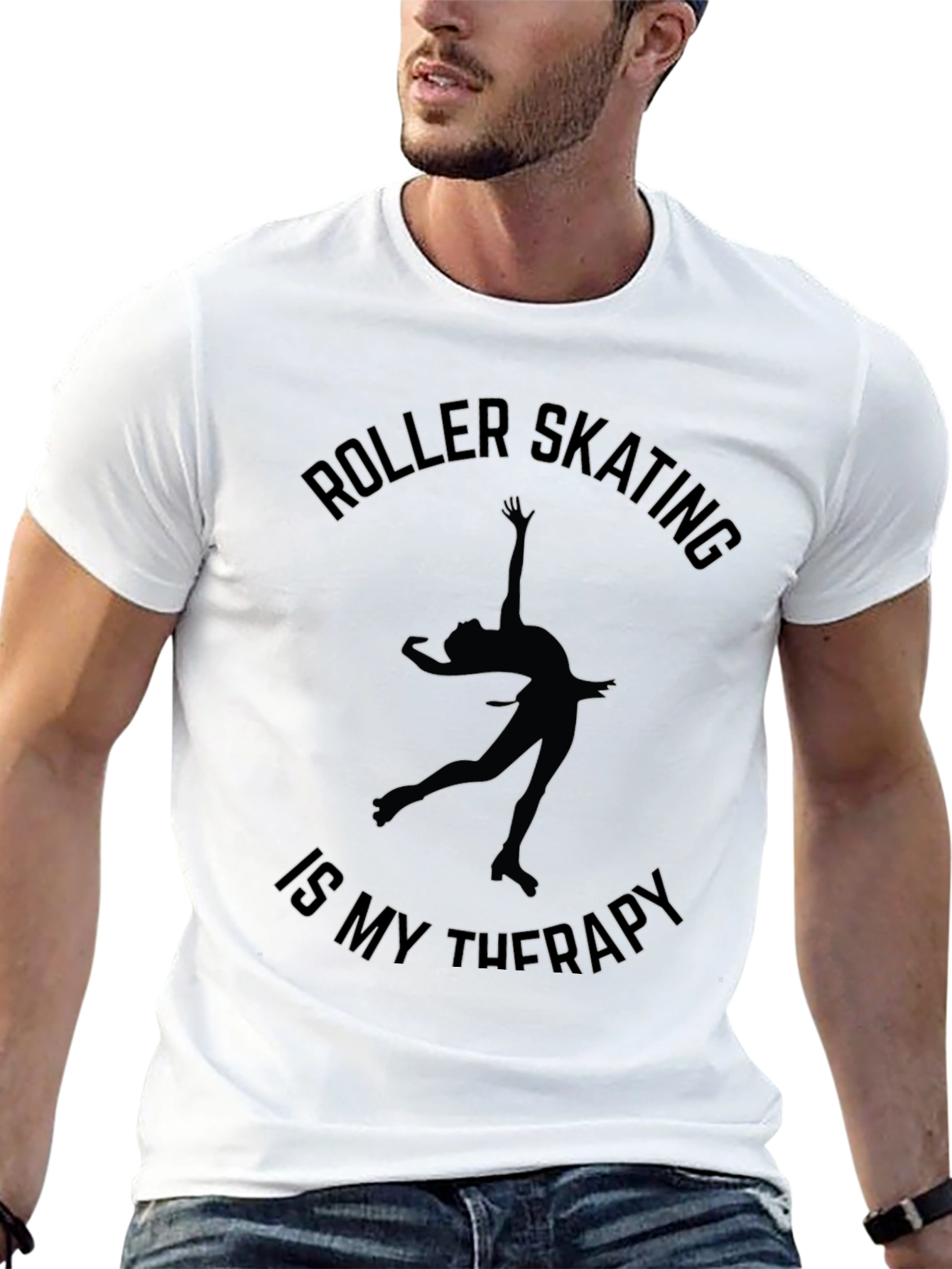 Roller Skating Therapy Tee - Comfort Fit Unisex
