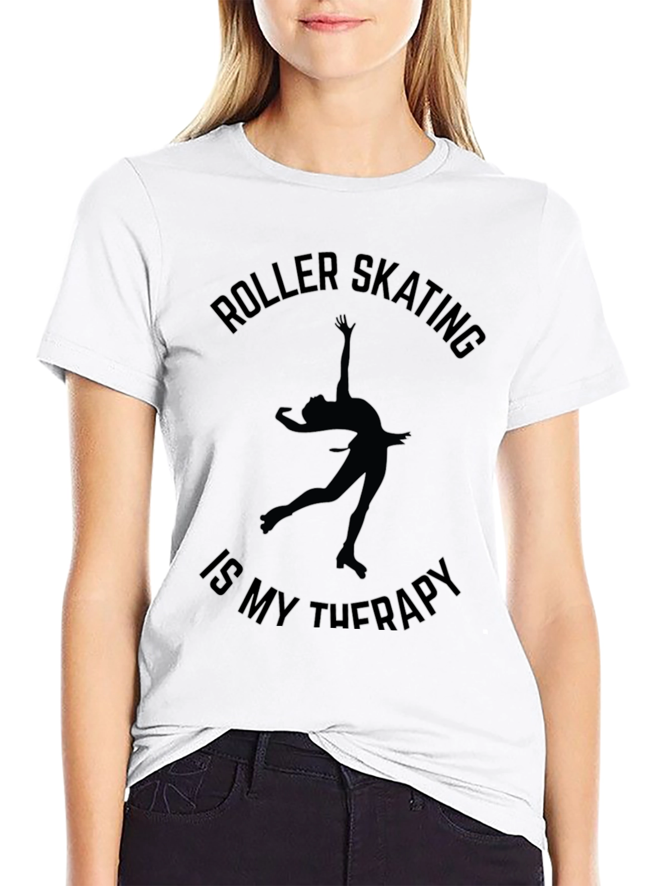 Roller Skating Therapy Tee - Comfort Fit Unisex