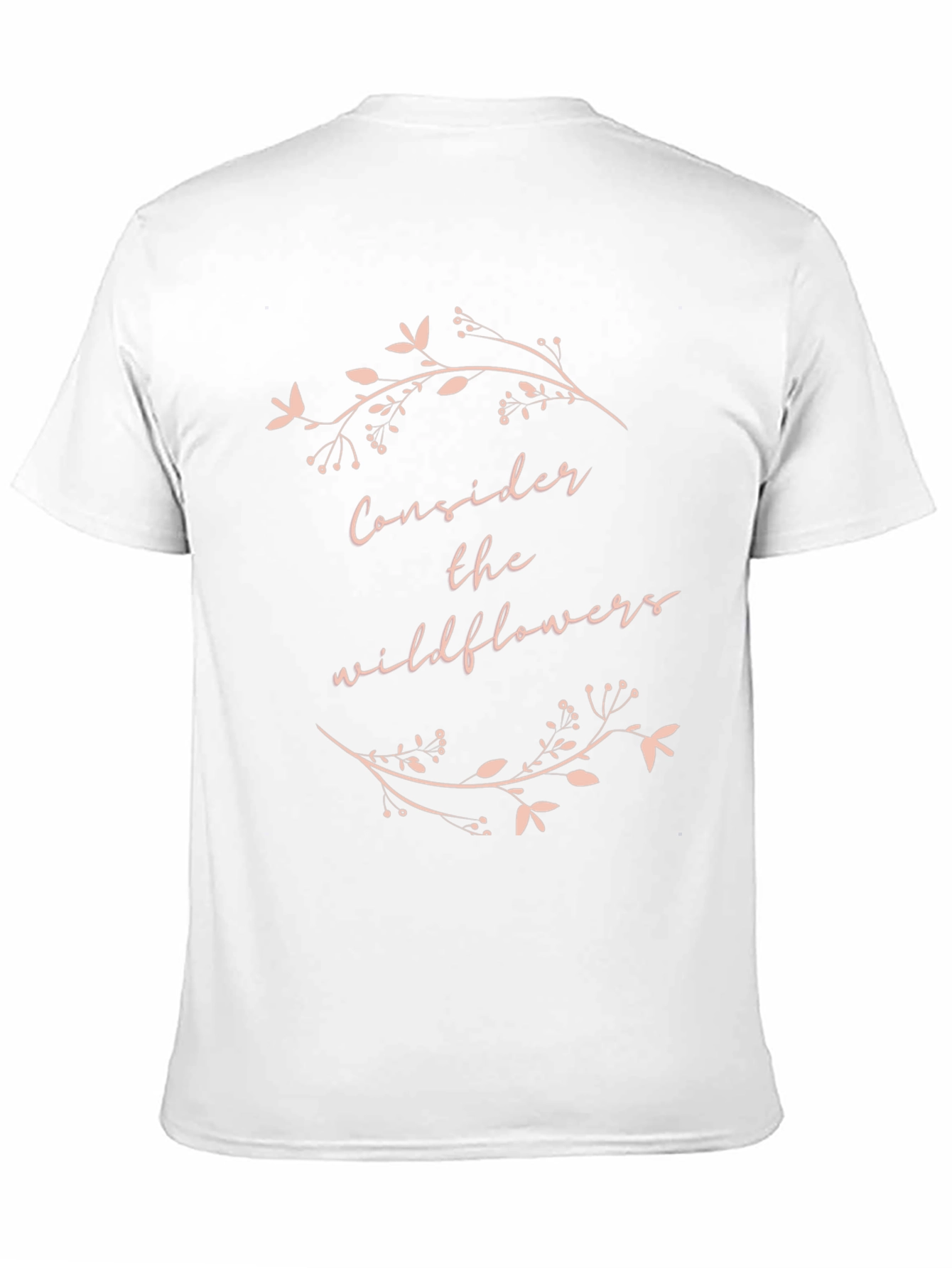 Consider the Wildflowers Graphic Tee - Black